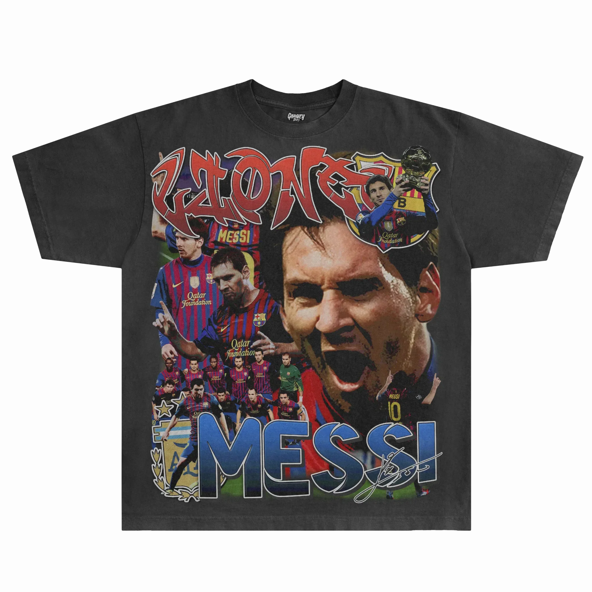 Lionel Messi '11/12 Classic Tee Style001