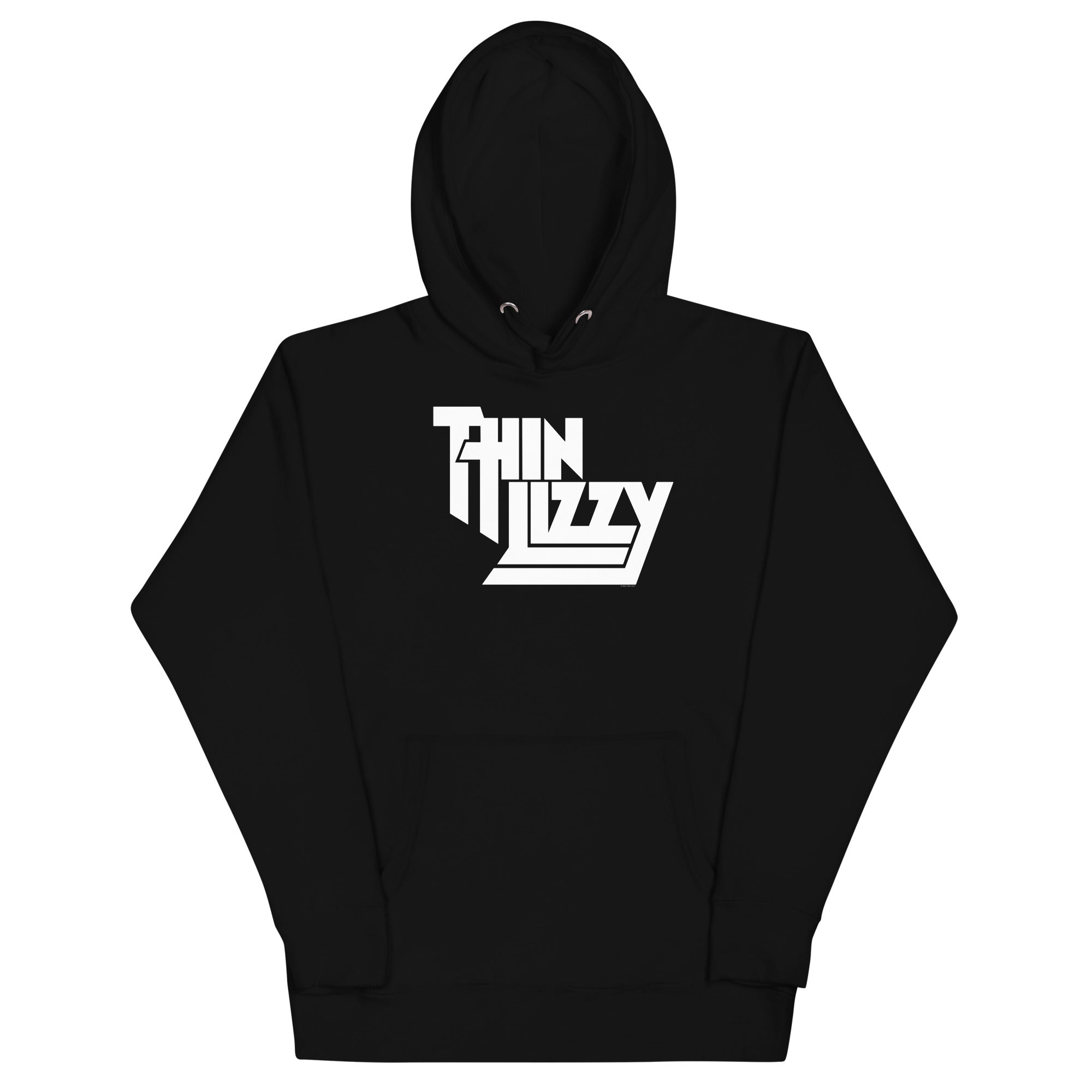 Thin Lizzy - Classic White Logo Hoodie