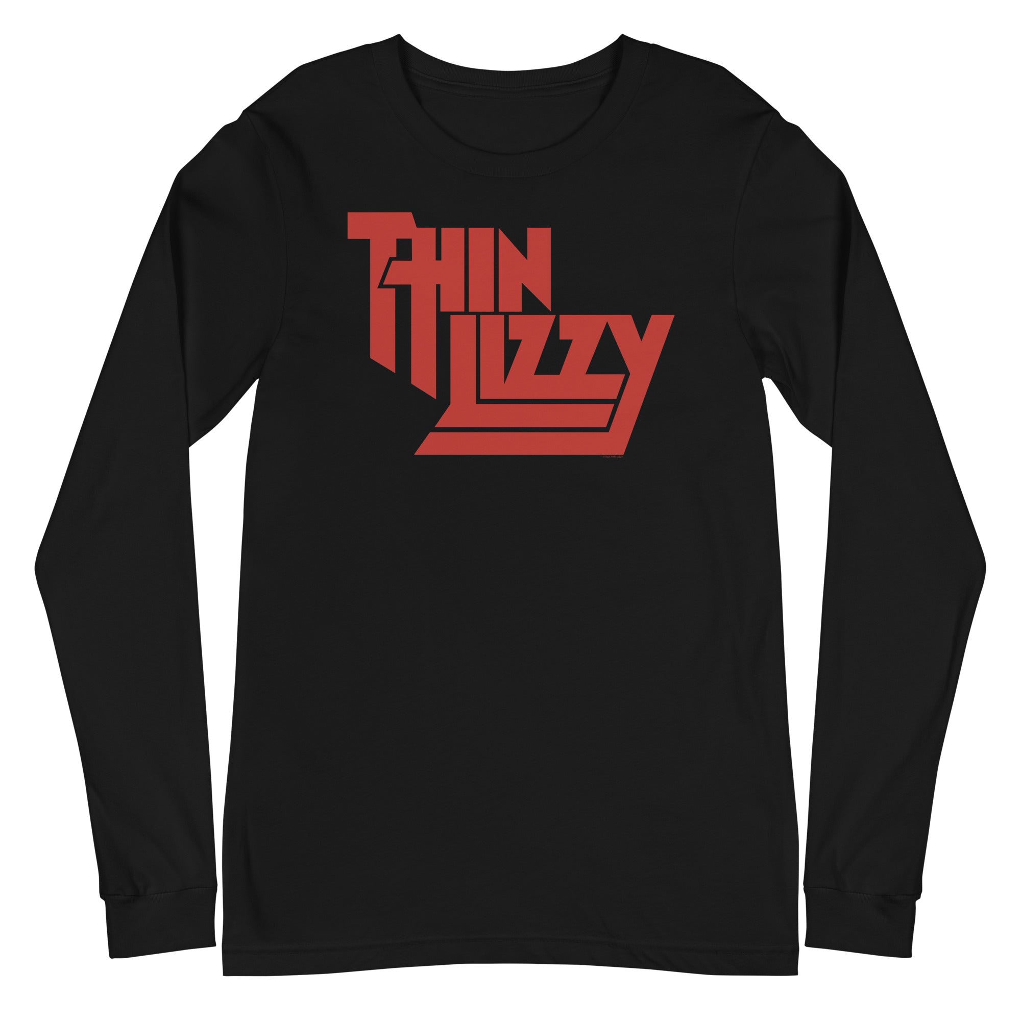 Thin Lizzy - Classic Red Logo Long Sleeve T-Shirt