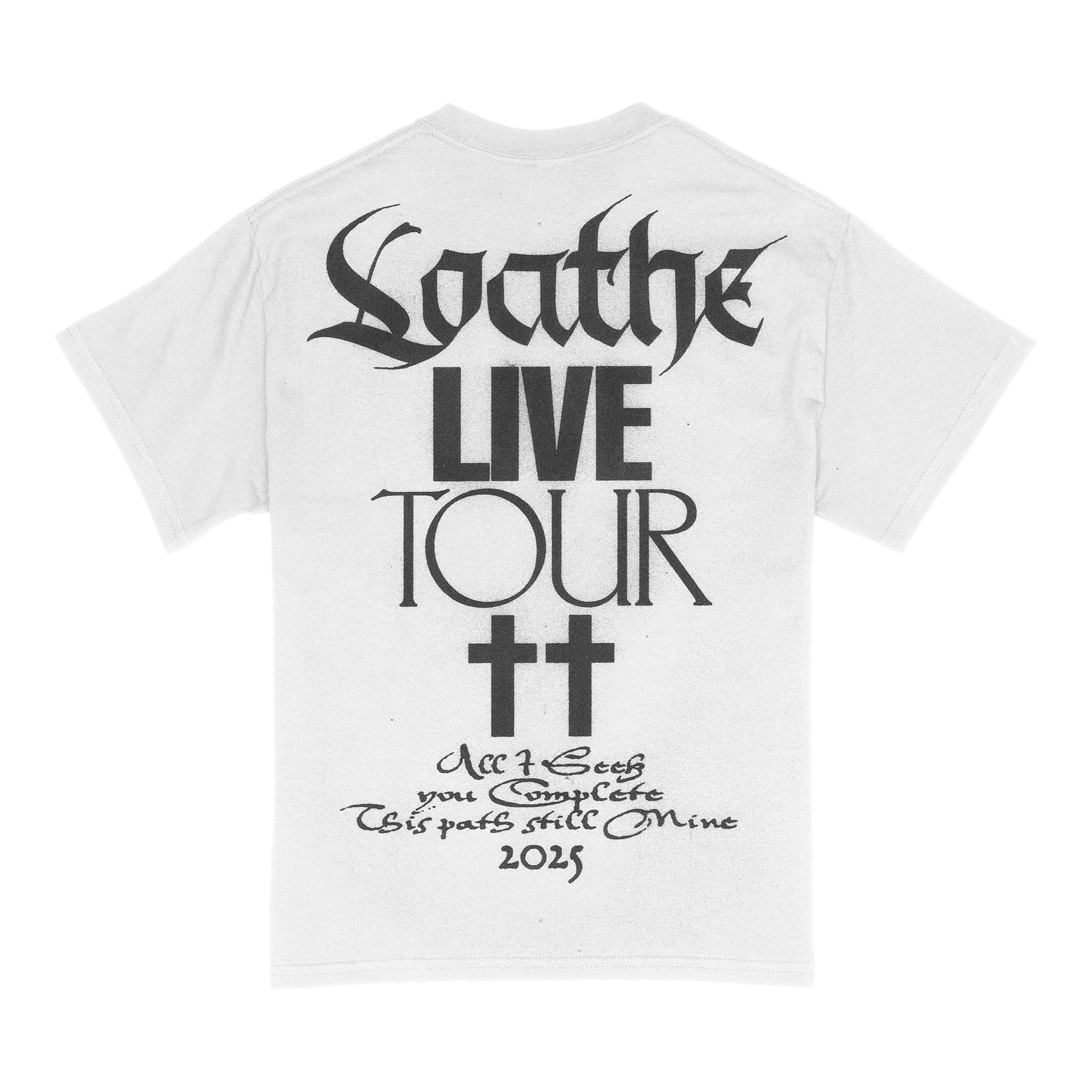 Loathe - White SB Tour Tee