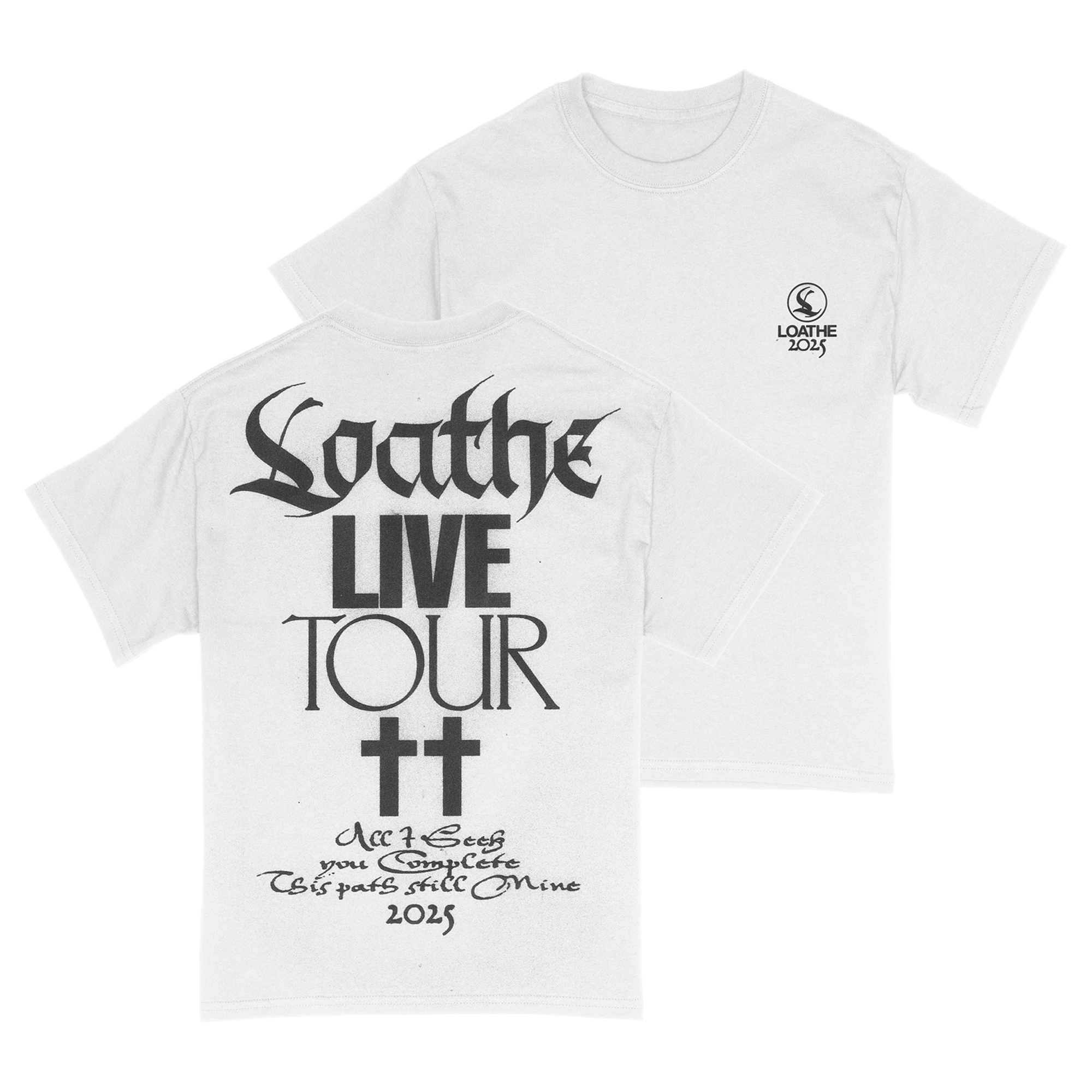 Loathe - White SB Tour Tee