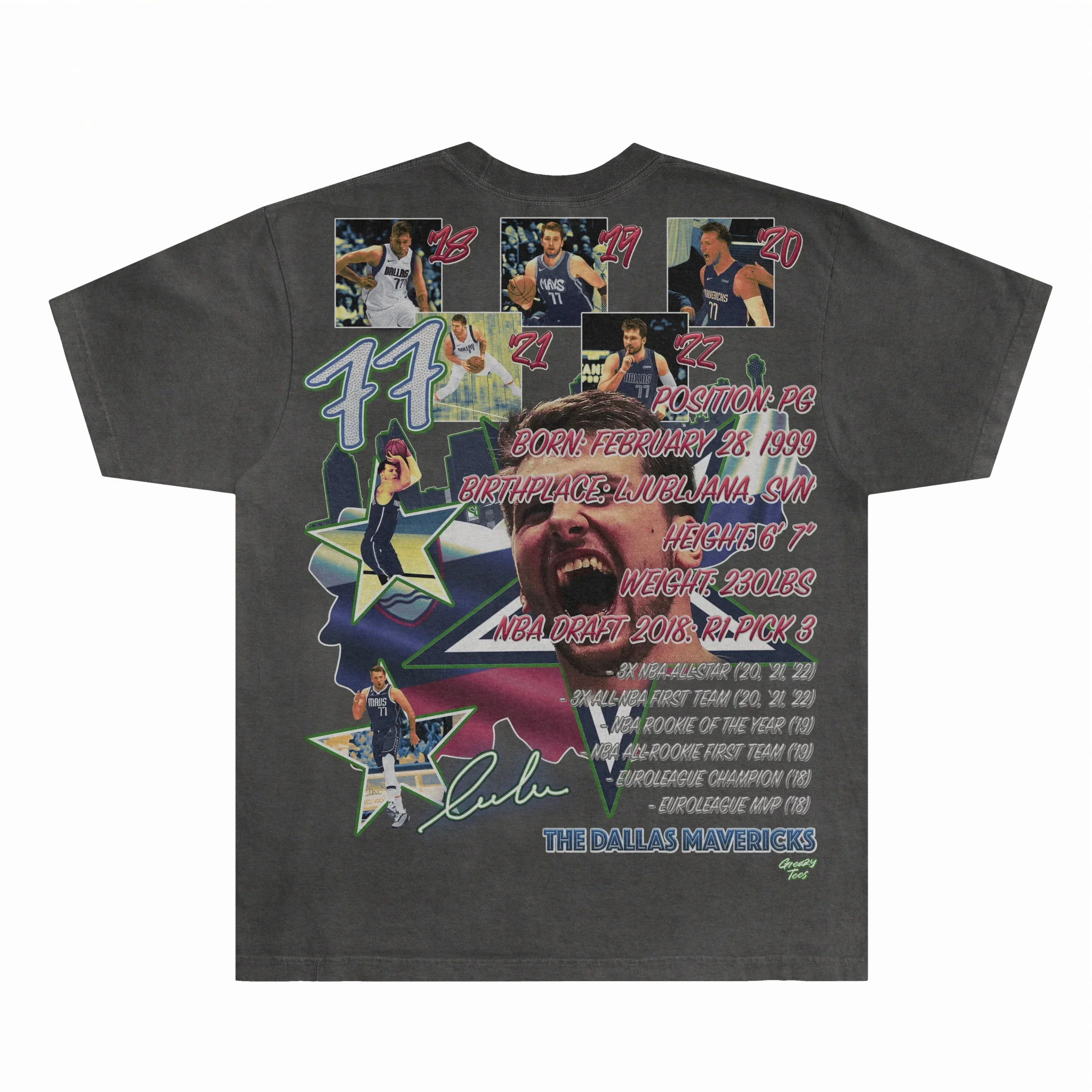 Luka DonÄiÄâ€?Mavs Classic Tee Style002