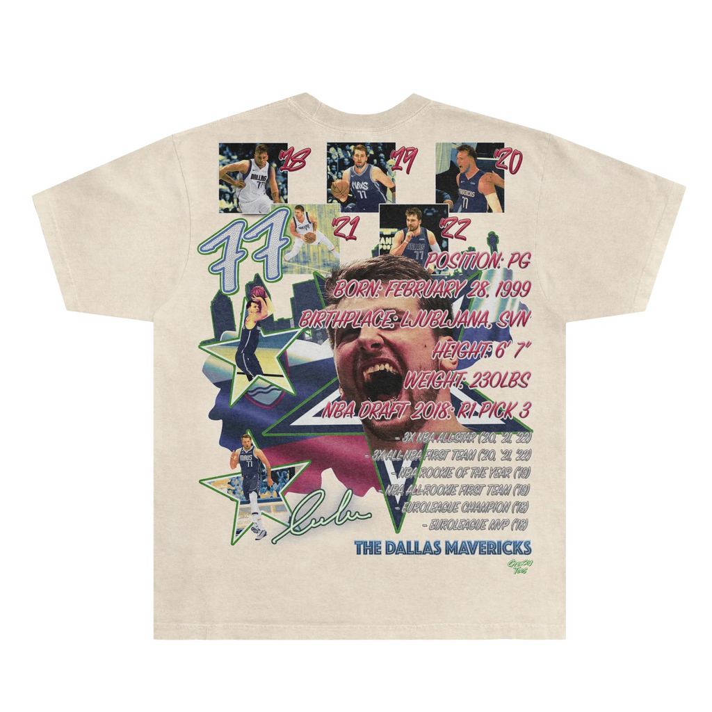 Luka DonÄiÄâ€?Mavs Classic Tee Style003