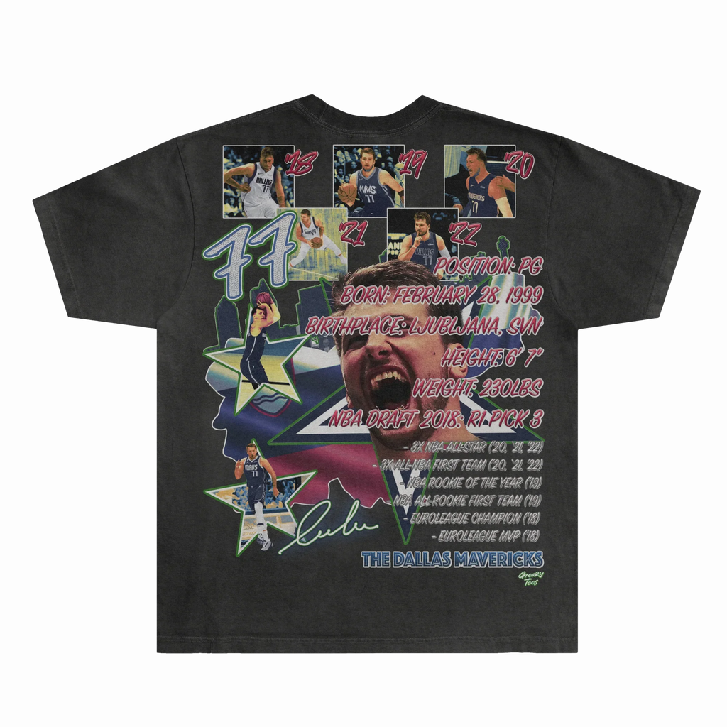 Luka DonÄiÄâ€?Mavs Classic Tee Style001