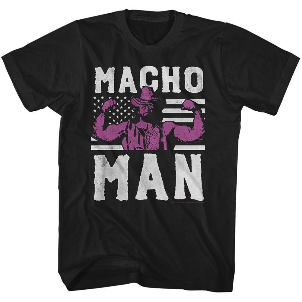 Macho Man American Hero Boyfriend Tee