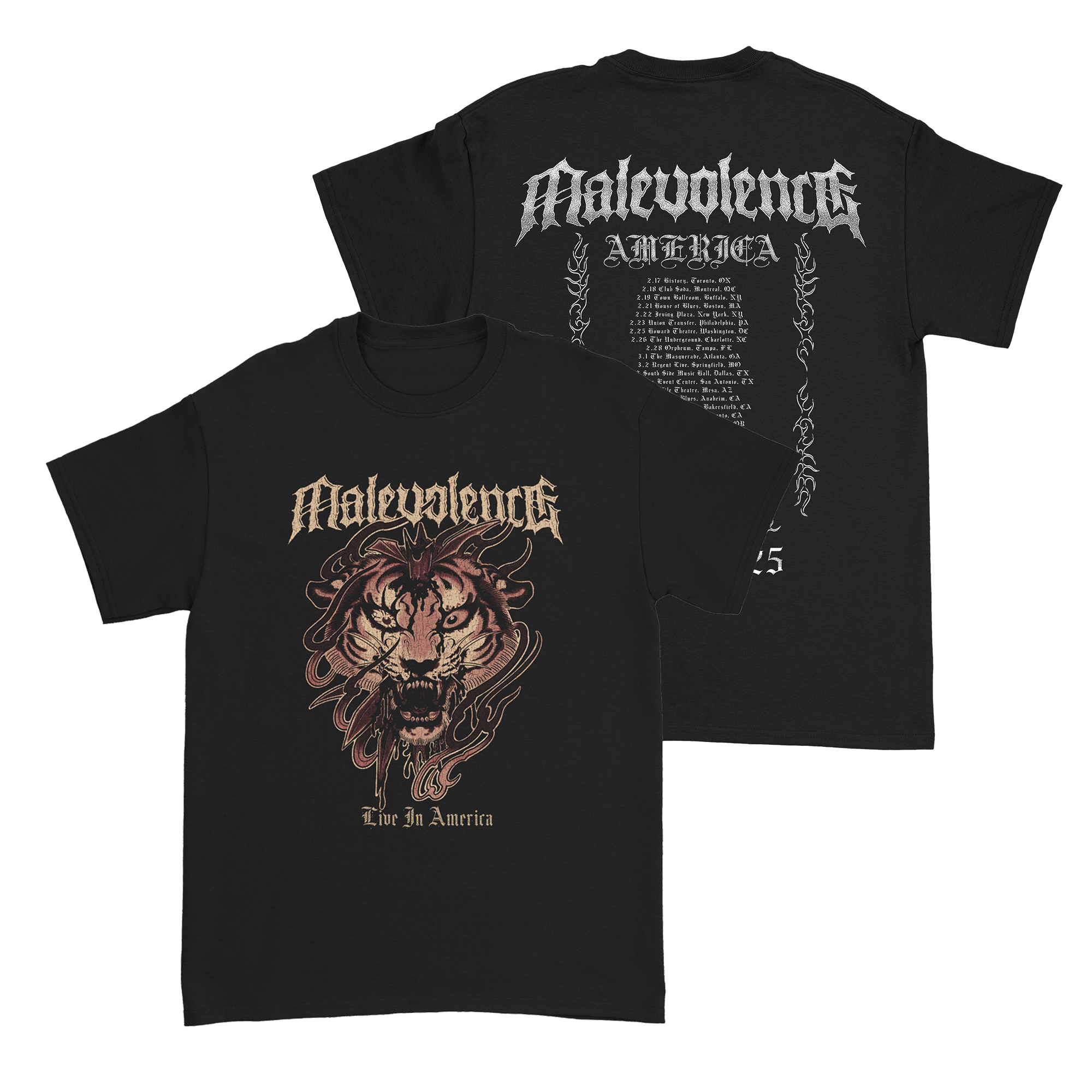 Malevolence - Tour Tee