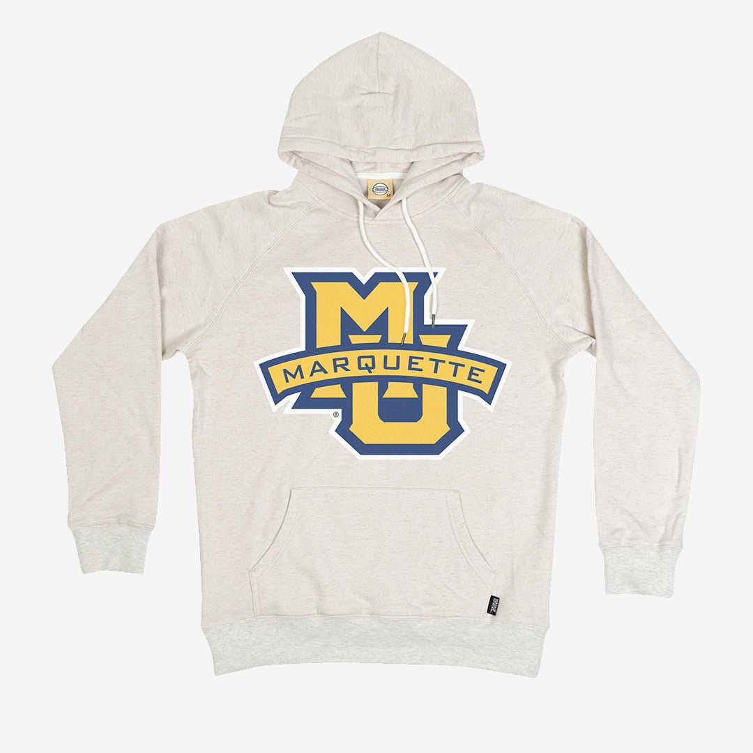 Marquette Big Logo Vintage Hoodie