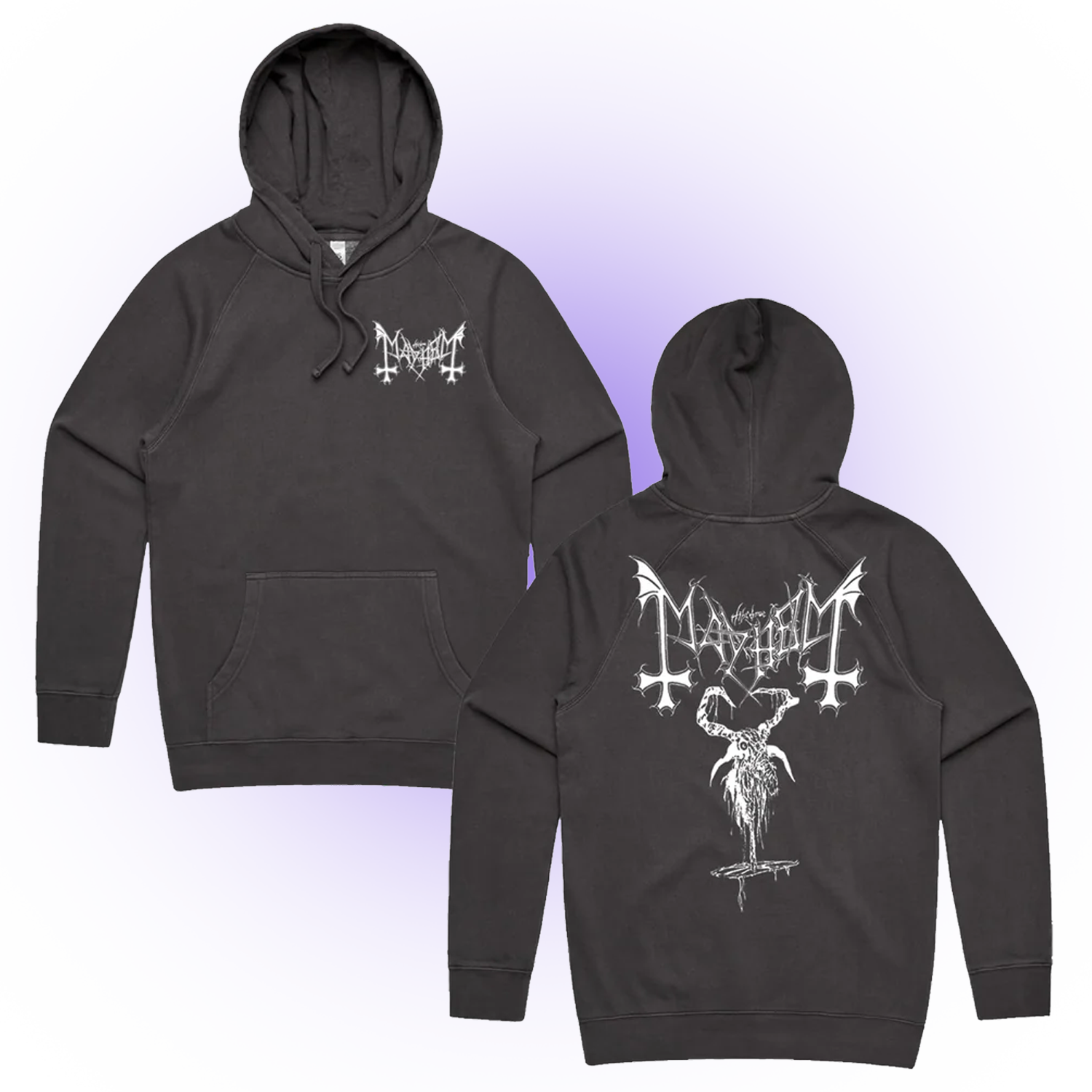 Goat Pullover Hoodie (Vintage Black)