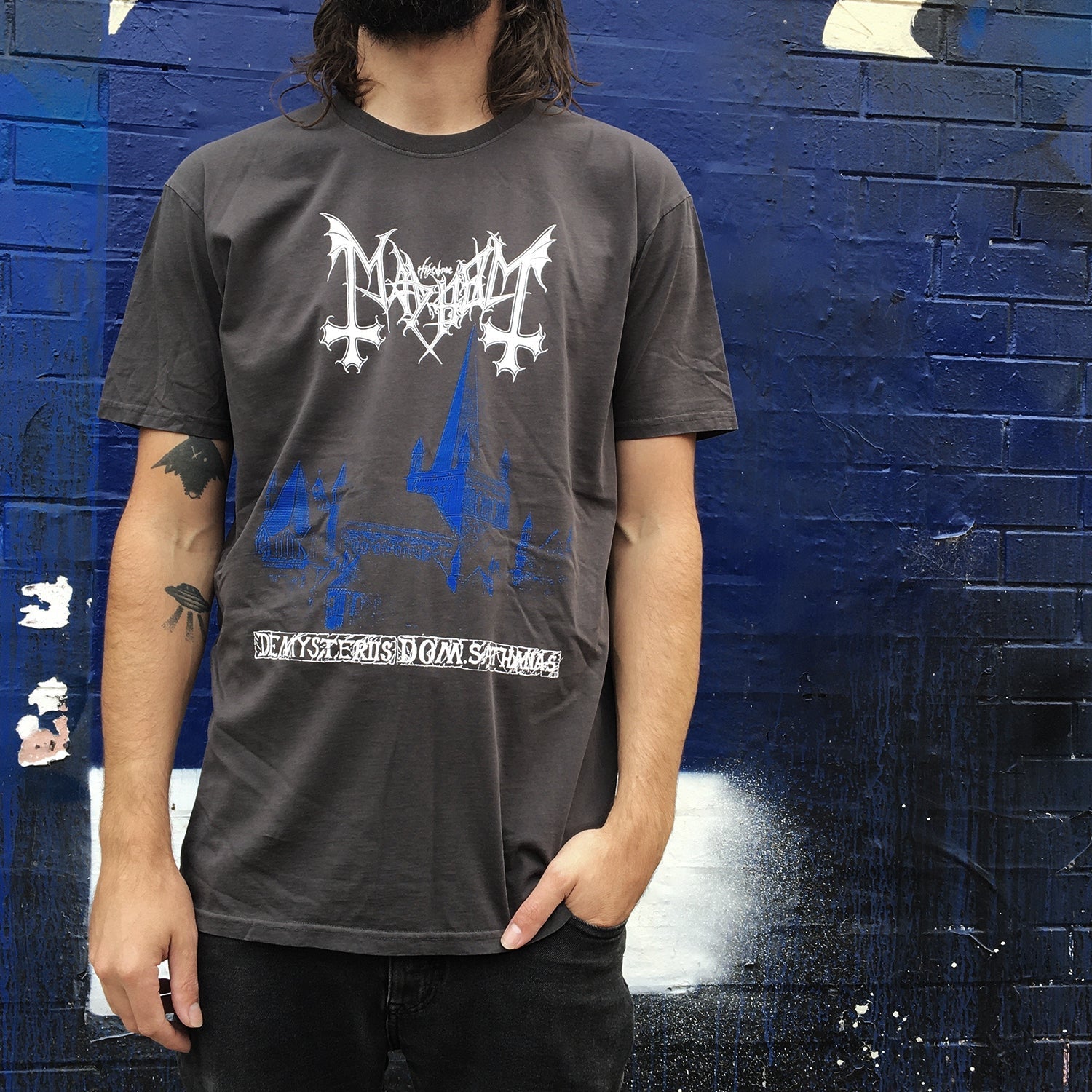 De Mysteriis Dom Sathans T-Shirt (Vintage Black)