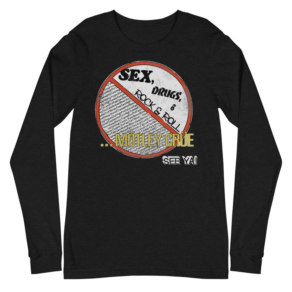Motley Crue - No Fun Tour '84 Long Sleeve T-Shirt