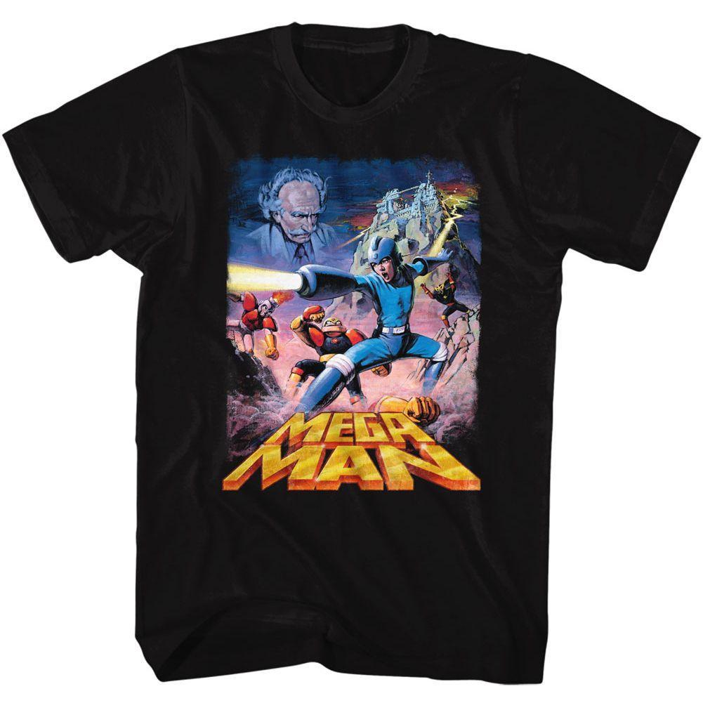 Mega Man Postery Megaman Boyfriend Tee
