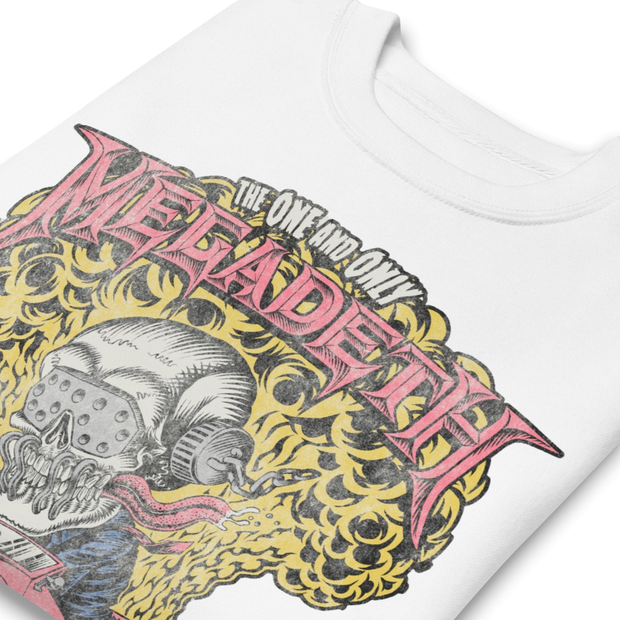 Megadeth - Vintage Built for Speed Jumbo Print Sweatshirt