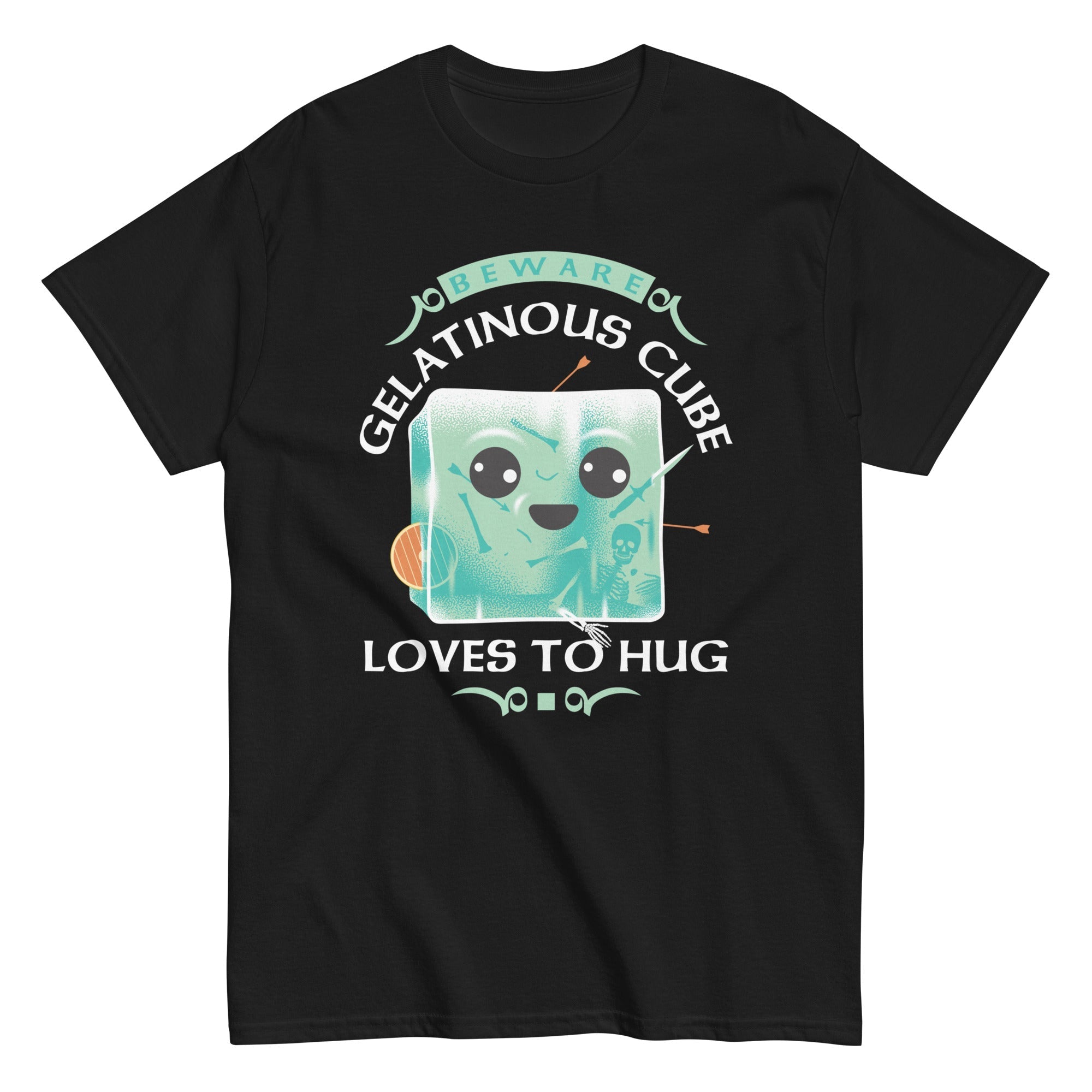 Gelatinous Cube Loves To Hug Men's Classic Tee