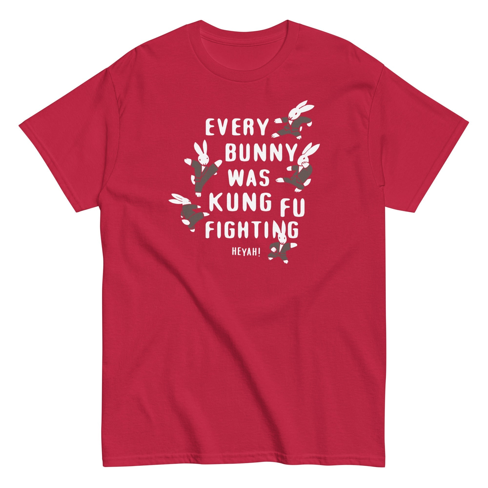 Every Bunny Was Kung Fu Fighting Men's Classic Tee