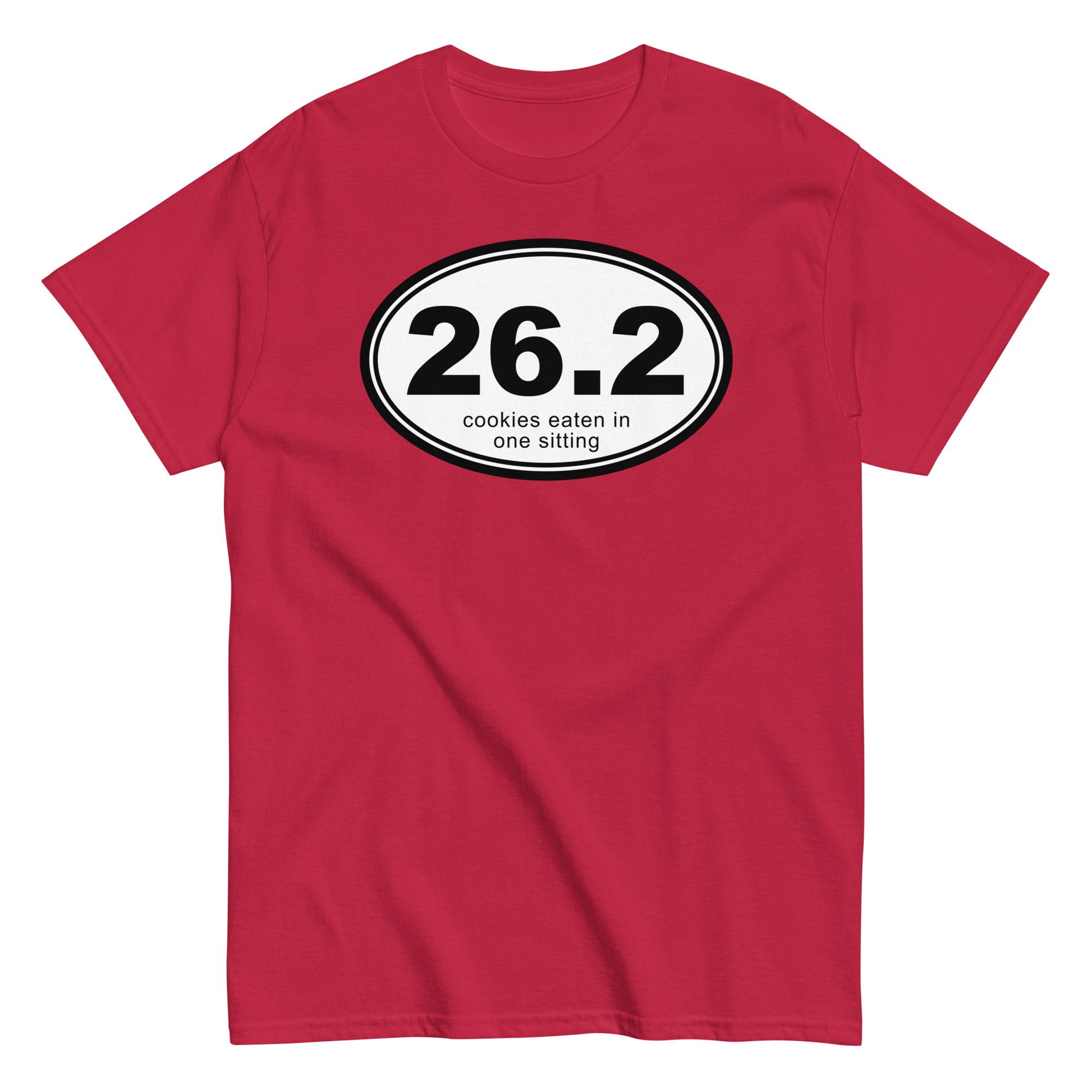 26.2 Cookies Eaten In One Sitting Men's Classic Tee