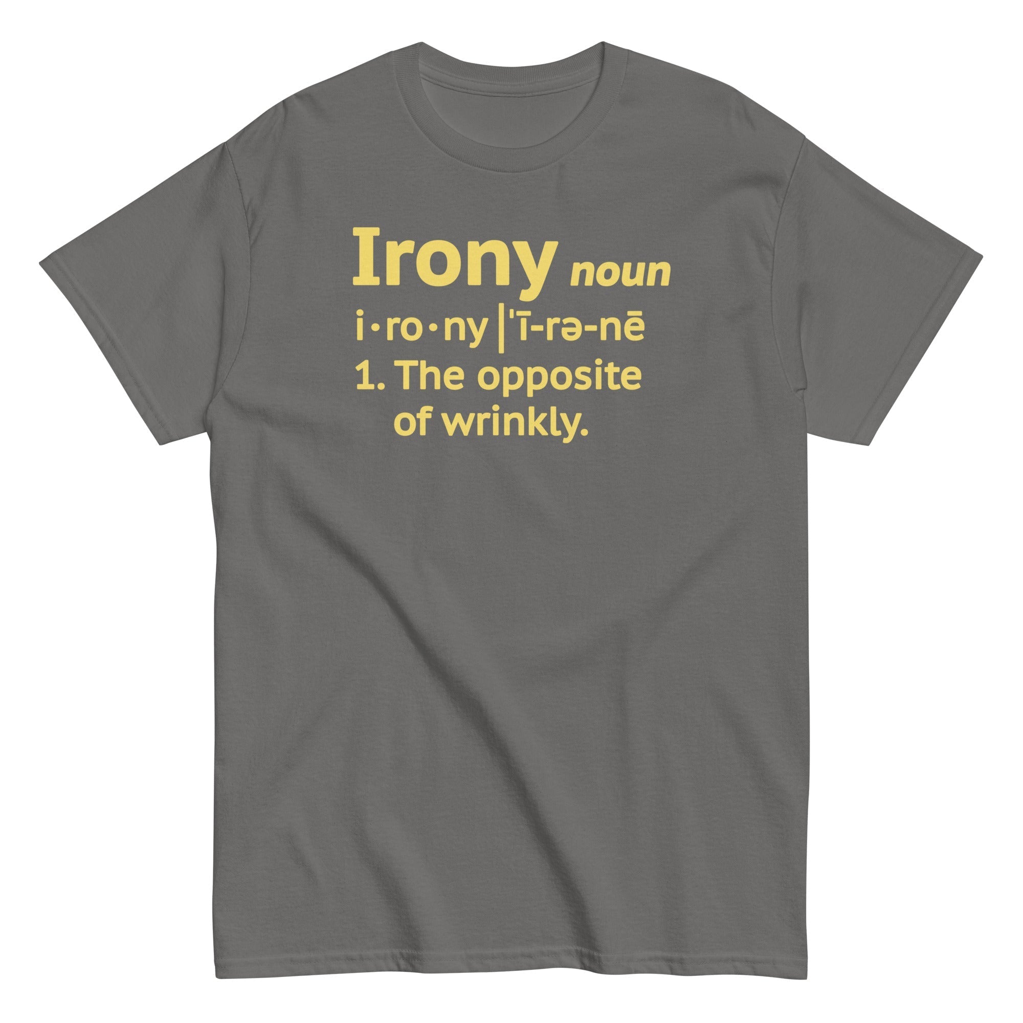 Irony Definition Men's Classic Tee