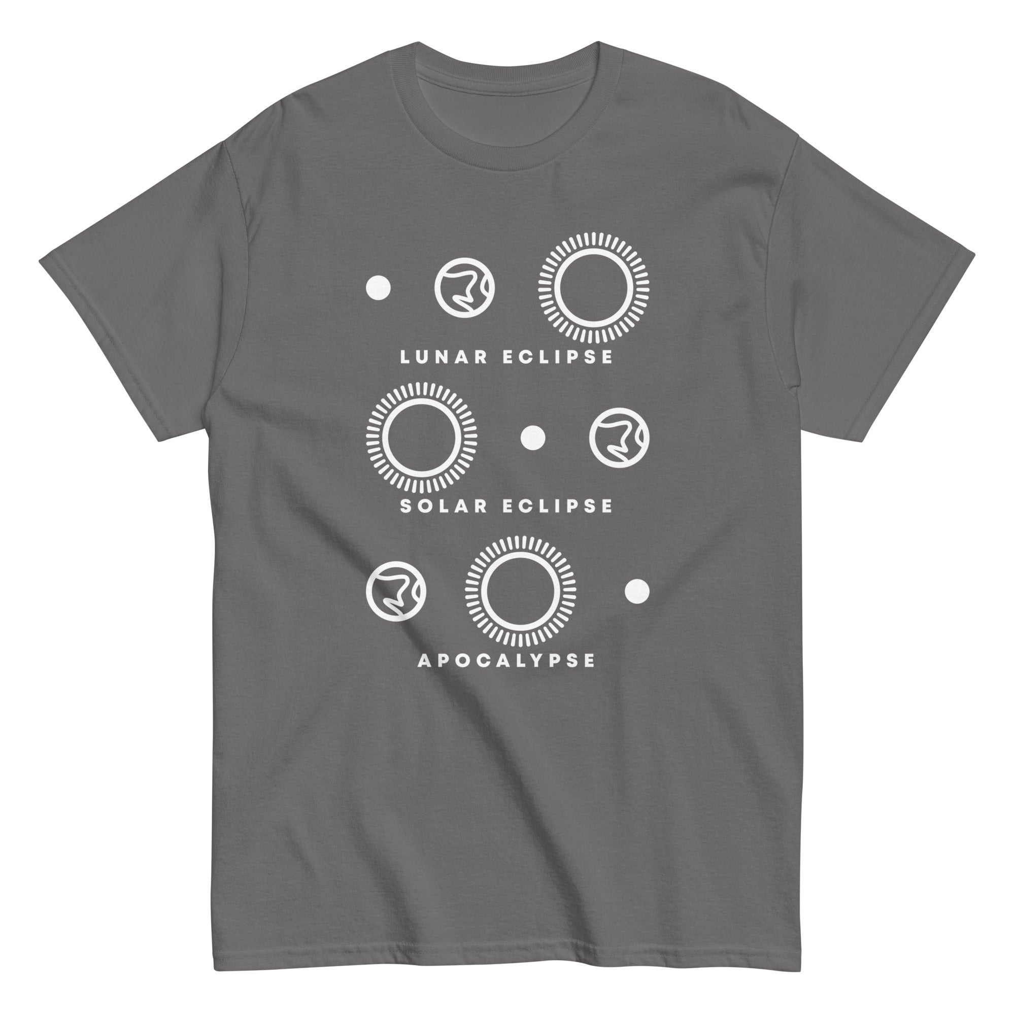 Lunar Eclipse Solar Eclipse Apocalypse Men's Classic Tee