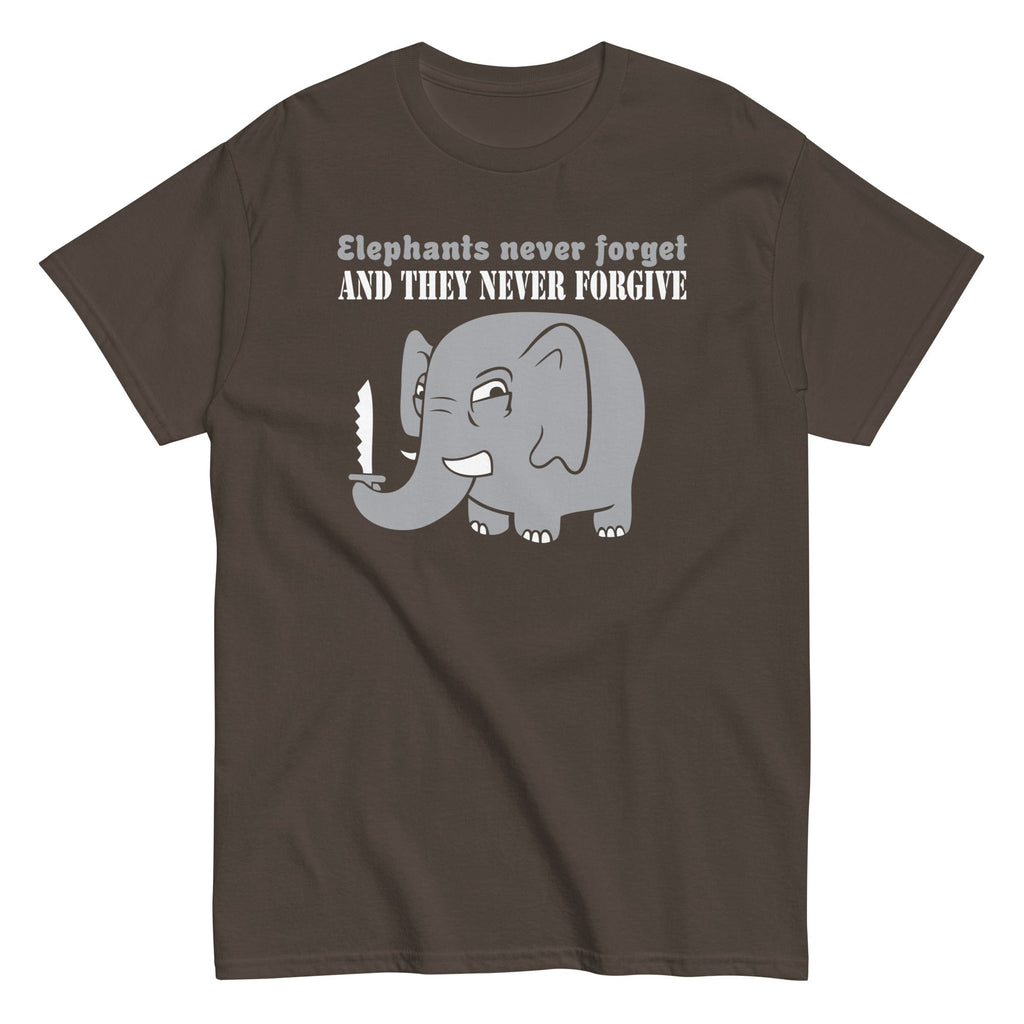 Elephants Never Forgive Men's Classic Tee