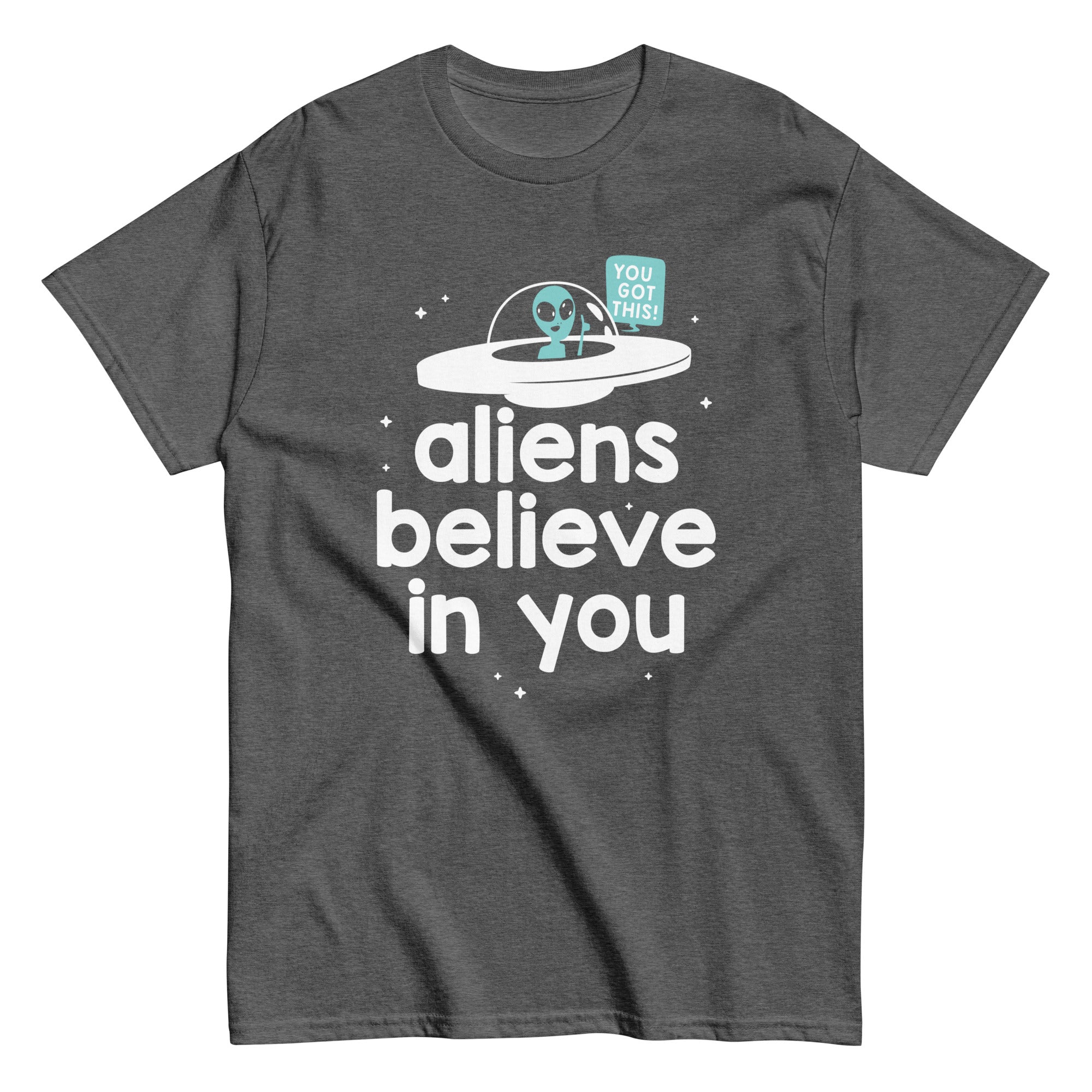 Aliens Believe In You Men's Classic Tee
