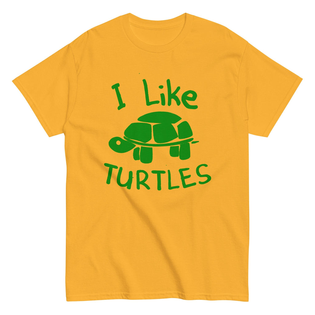 I Like Turtles Men's Classic Tee