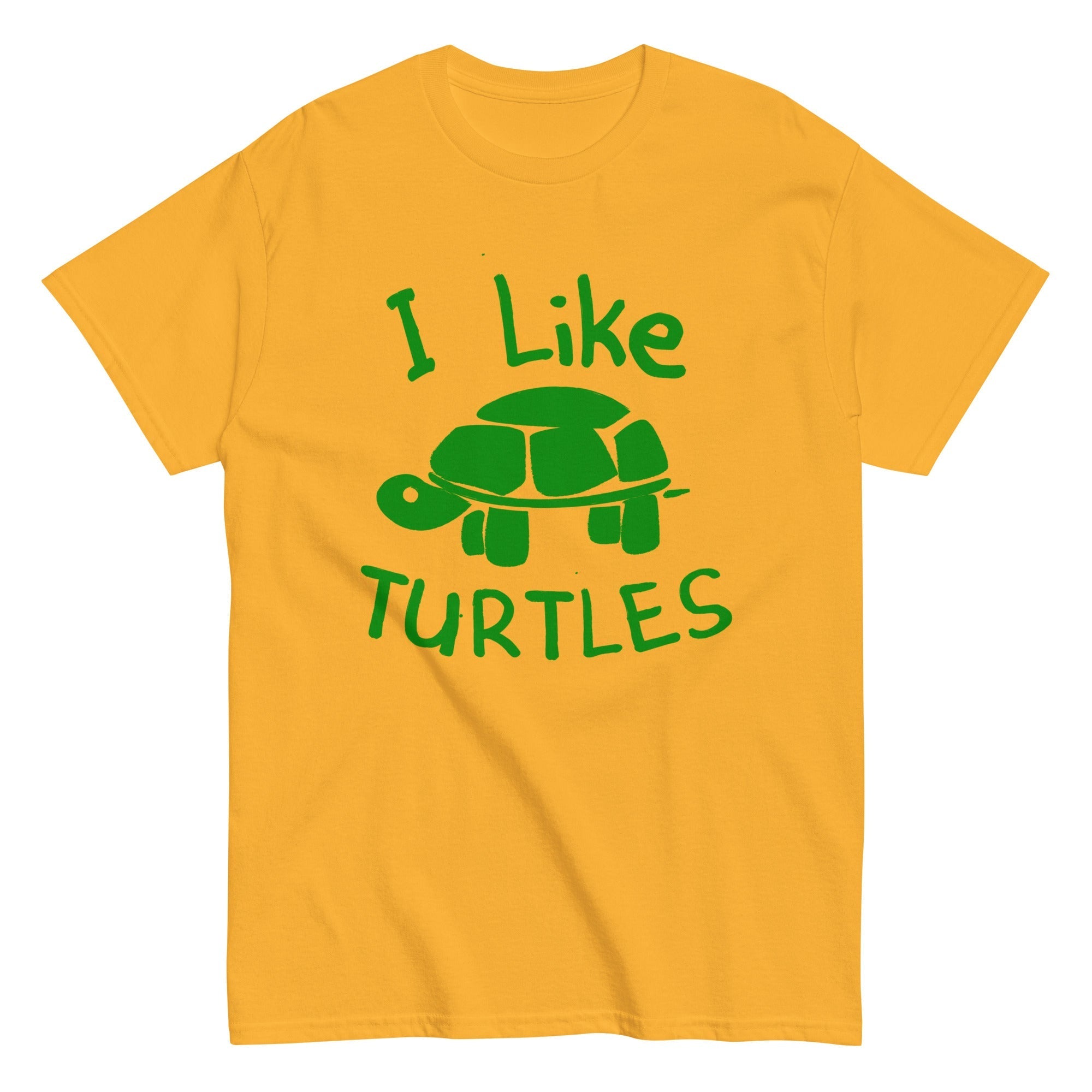 I Like Turtles Men's Classic Tee