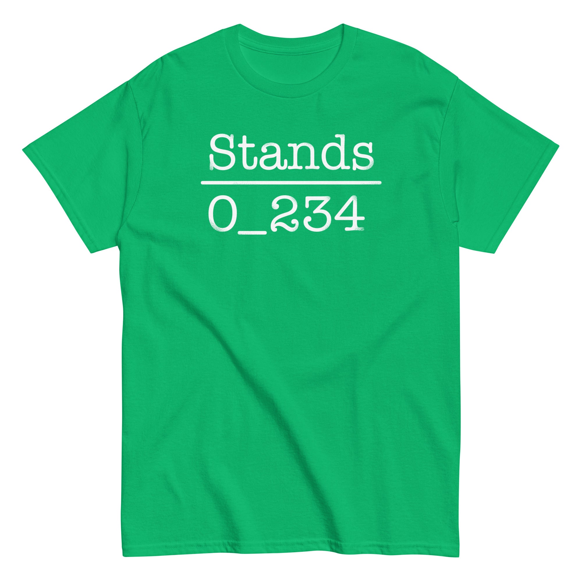 No 1 Under Stands Men's Classic Tee
