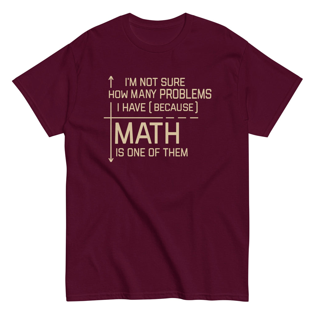 I'm Not Sure How Many Problems I Have Men's Classic Tee