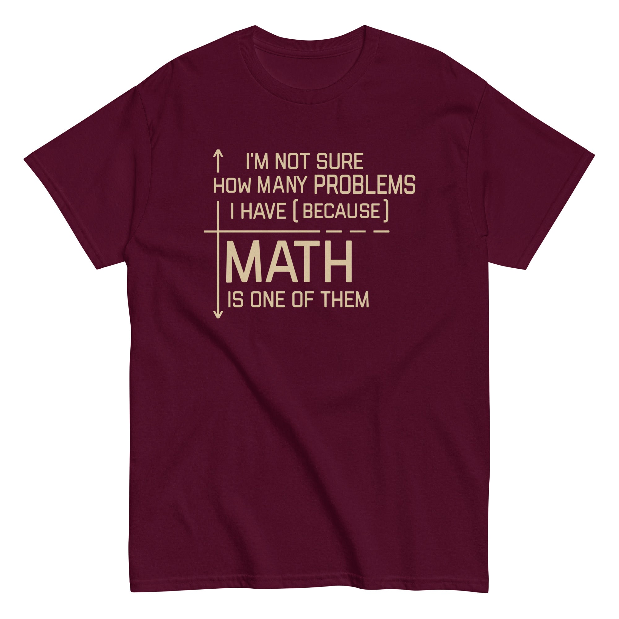 I'm Not Sure How Many Problems I Have Men's Classic Tee
