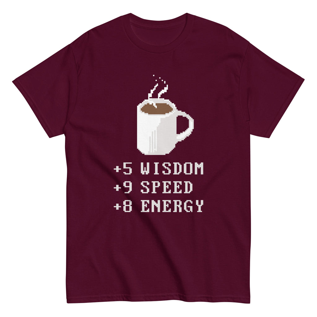 Coffee Plus To Stats Men's Classic Tee