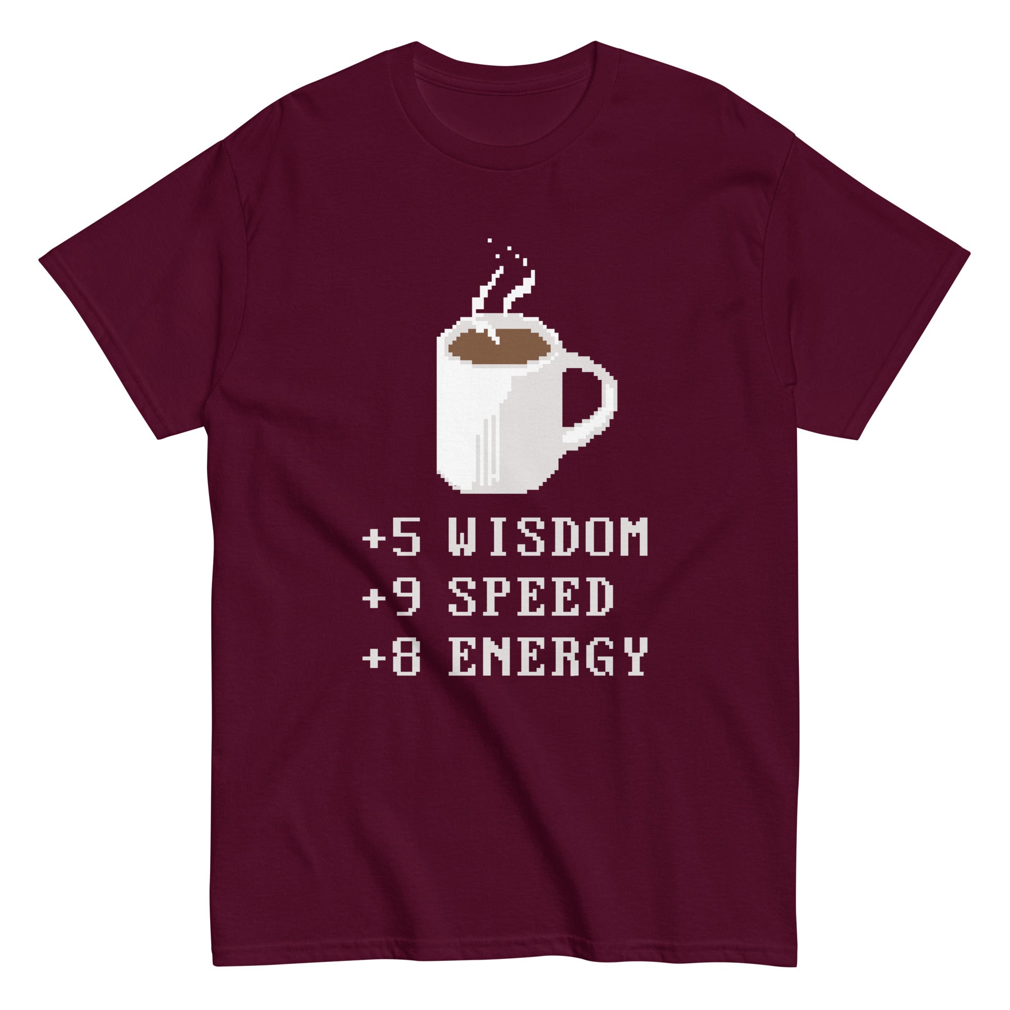 Coffee Plus To Stats Men's Classic Tee