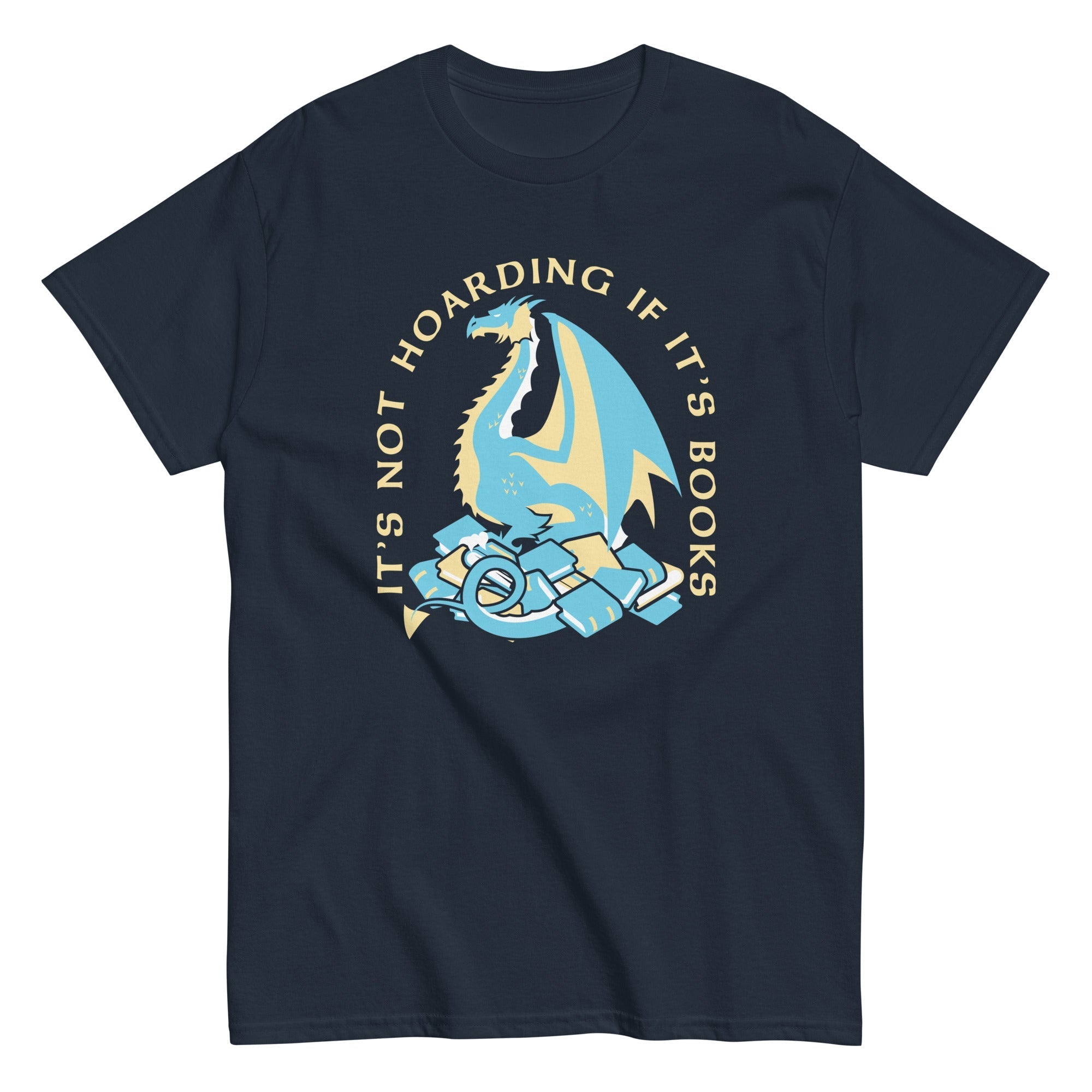 It's Not Hoarding If It's Books Men's Classic Tee