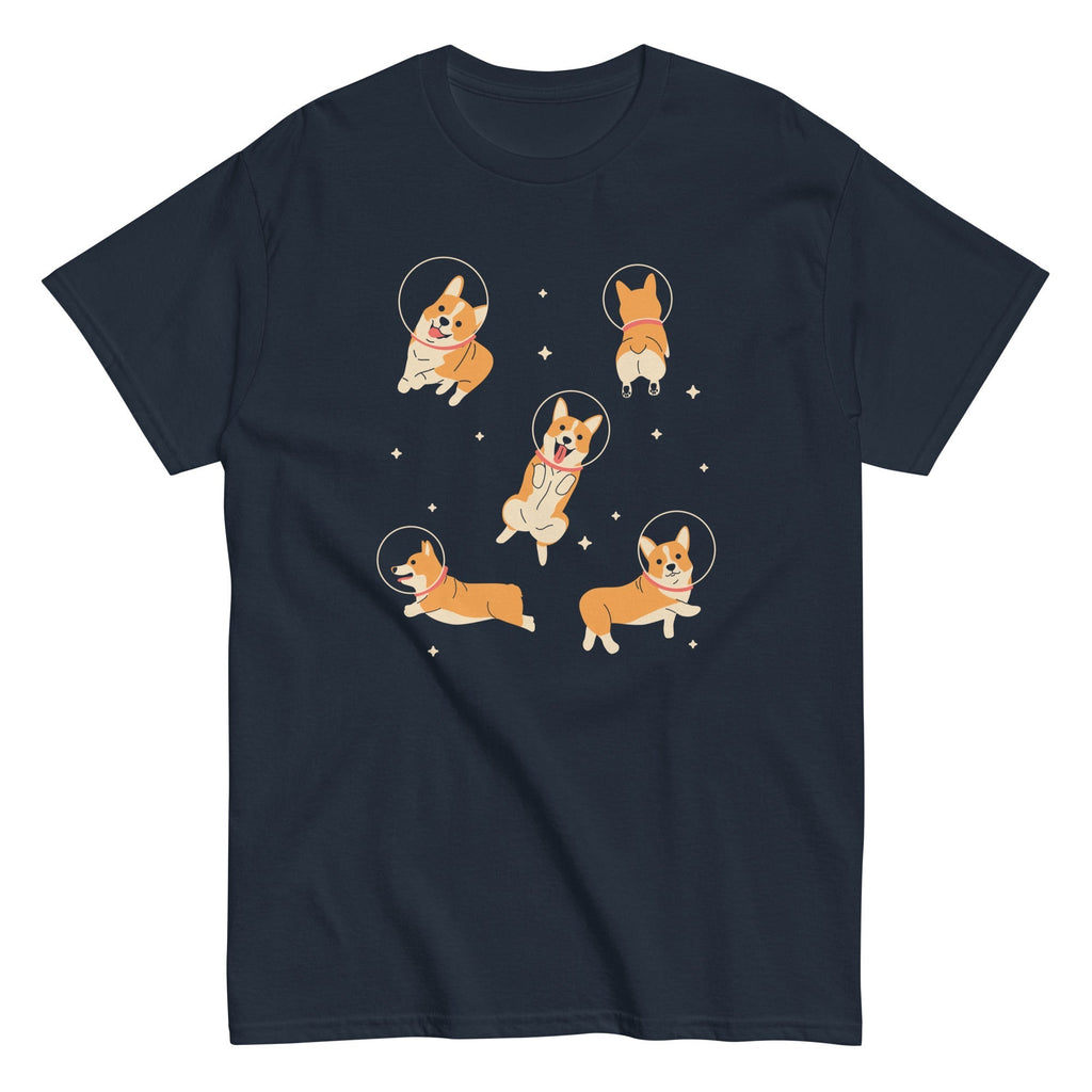 Corgis In Space Men's Classic Tee