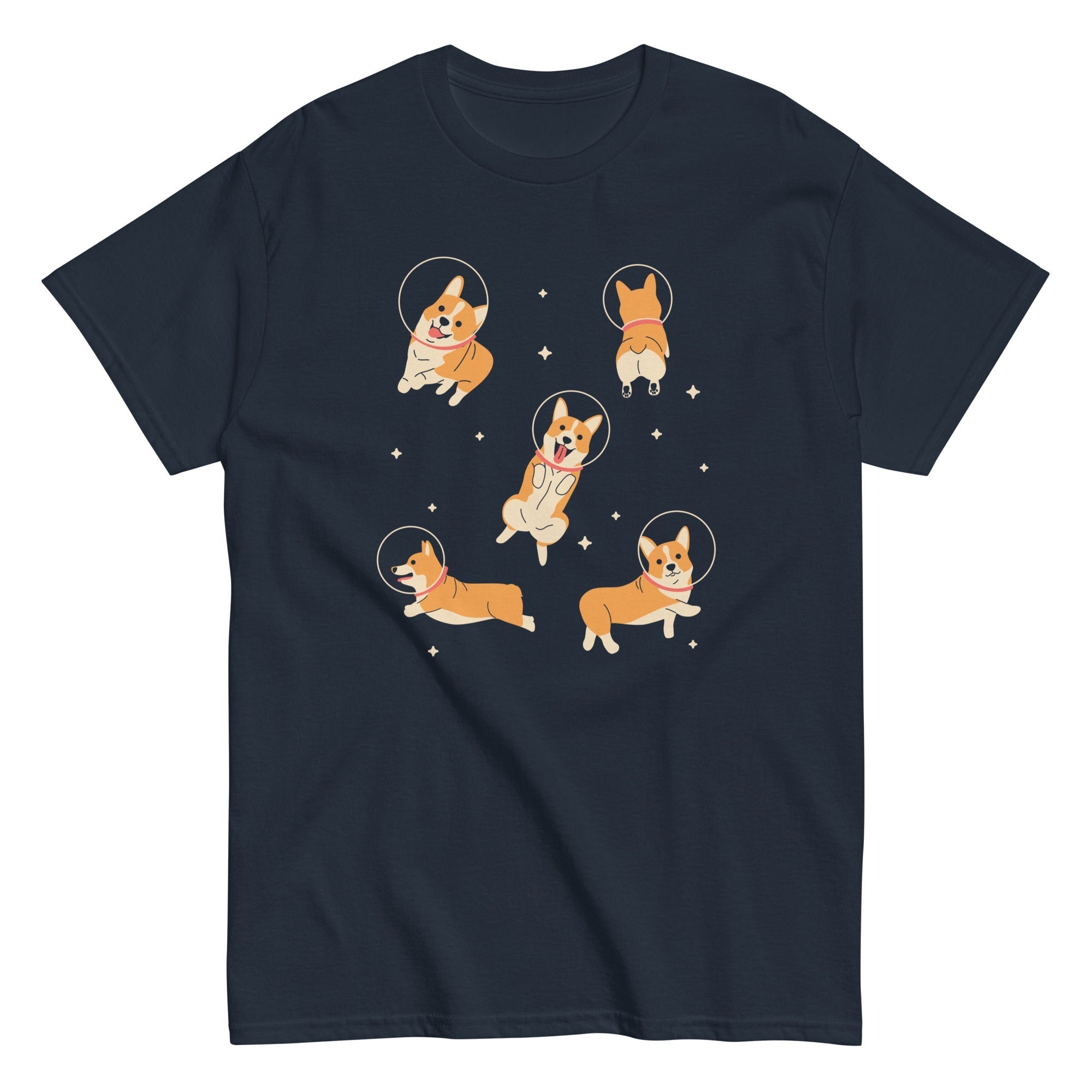 Corgis In Space Men's Classic Tee