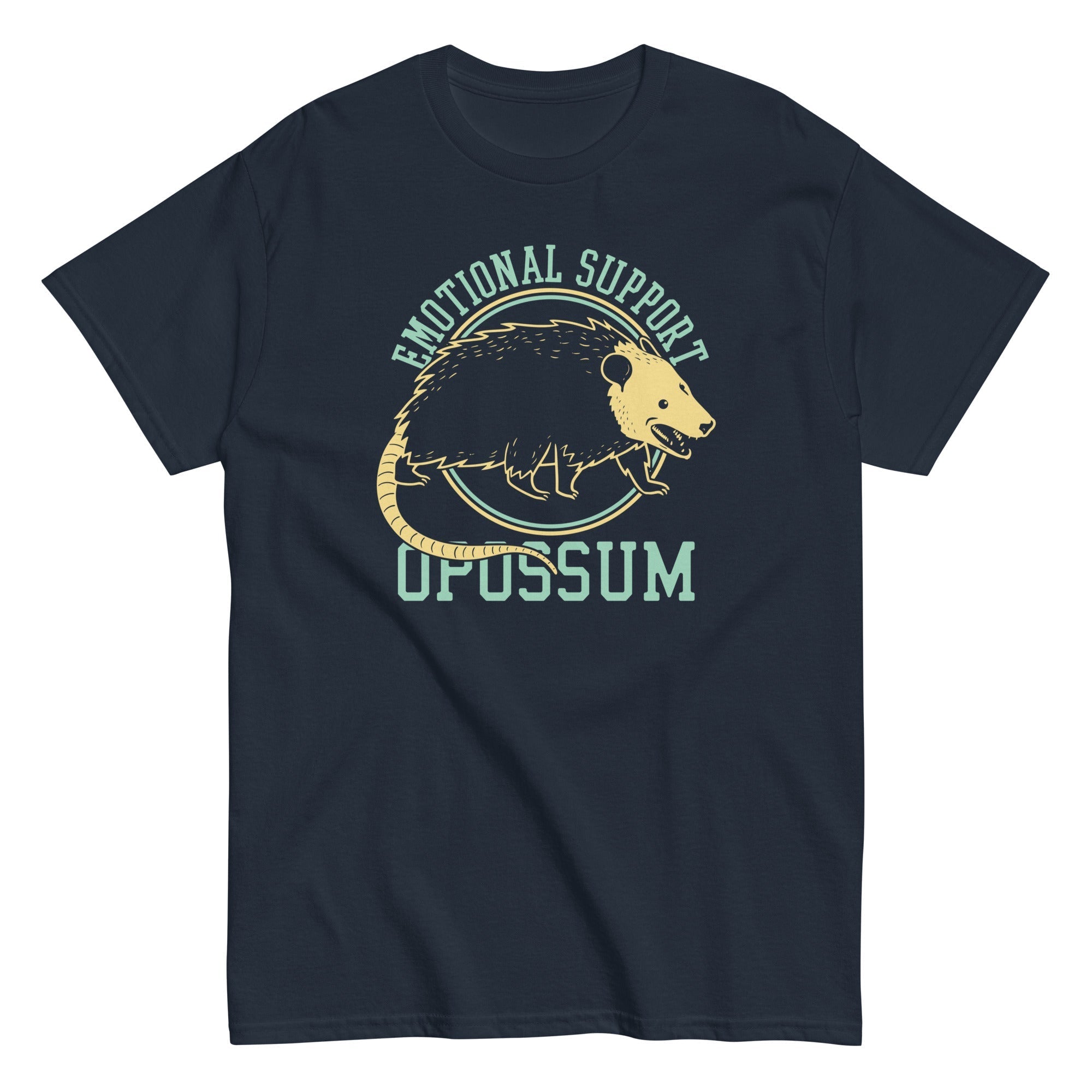 Emotional Support Opossum Men's Classic Tee