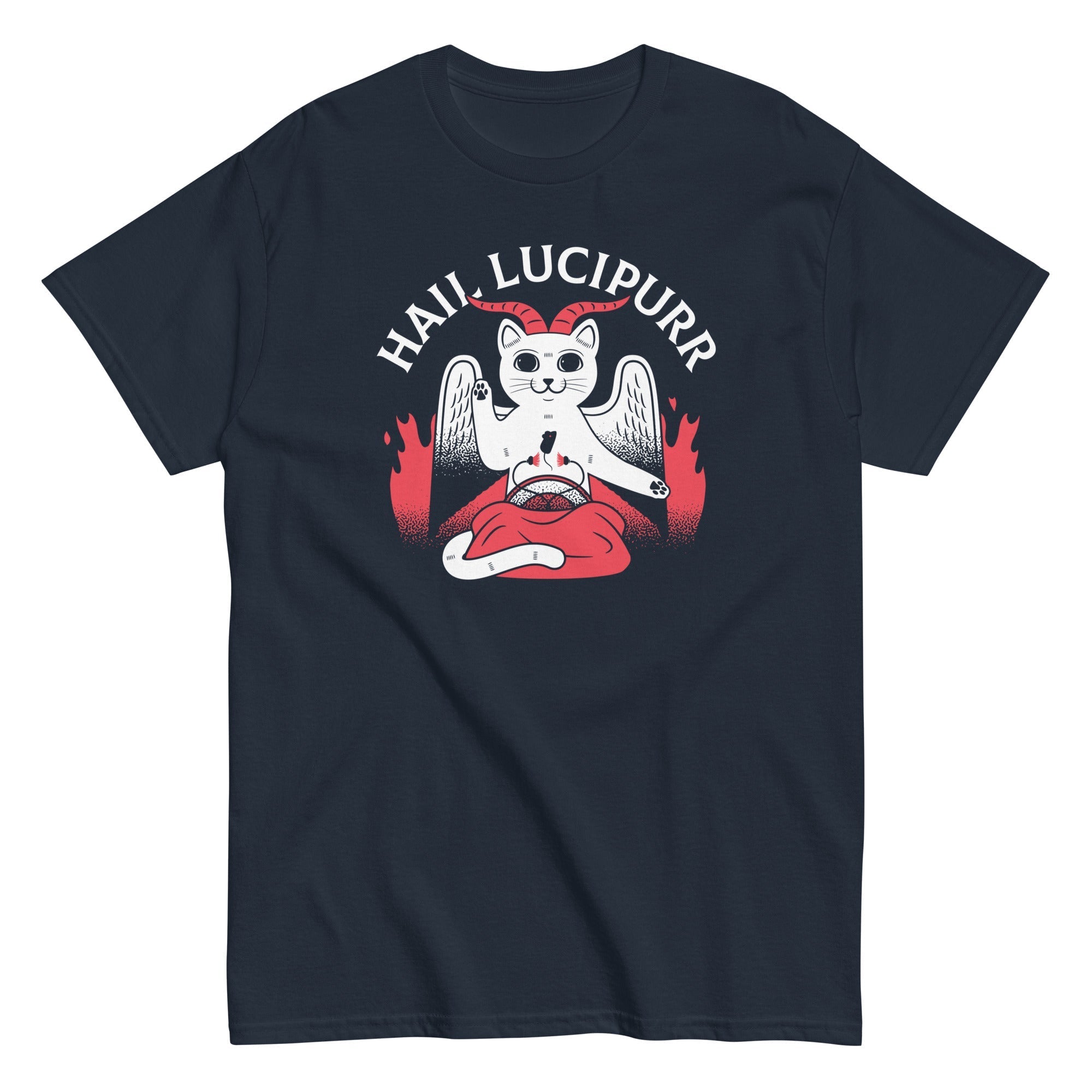 Hail Lucipurr Men's Classic Tee