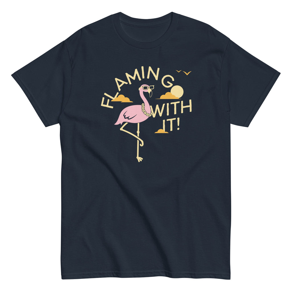 Flamingo With It Men's Classic Tee
