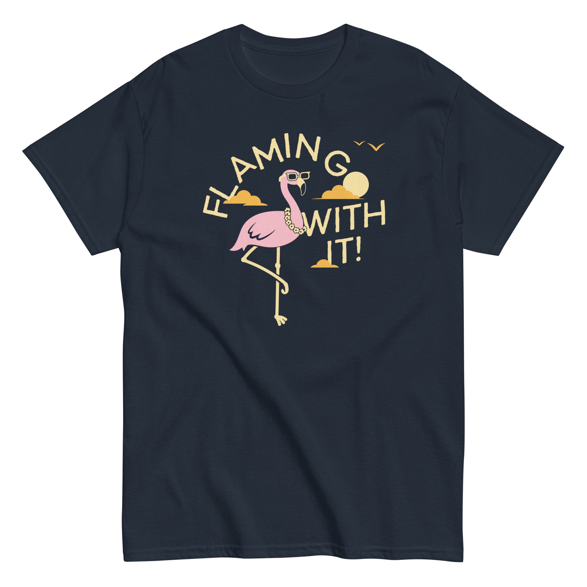 Flamingo With It Men's Classic Tee