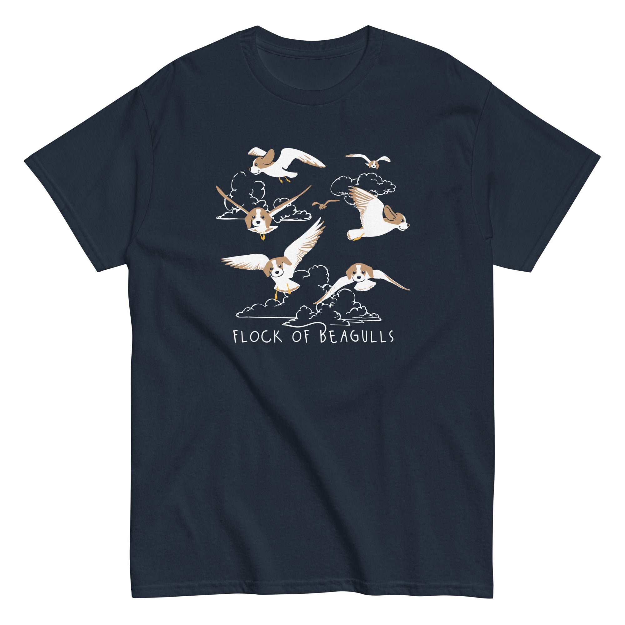 Flock Of Beagulls Men's Classic Tee