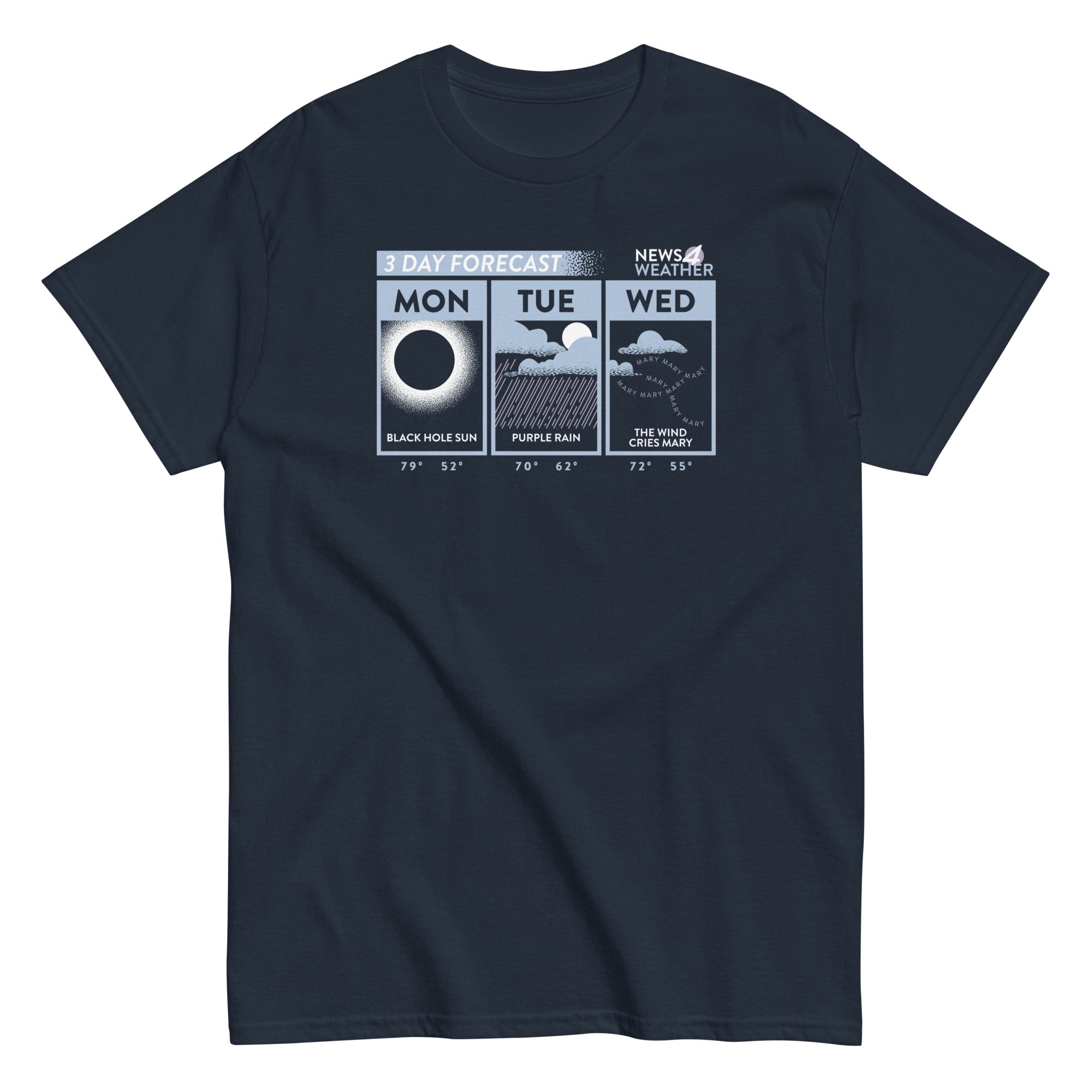 3 Day Forecast Men's Classic Tee