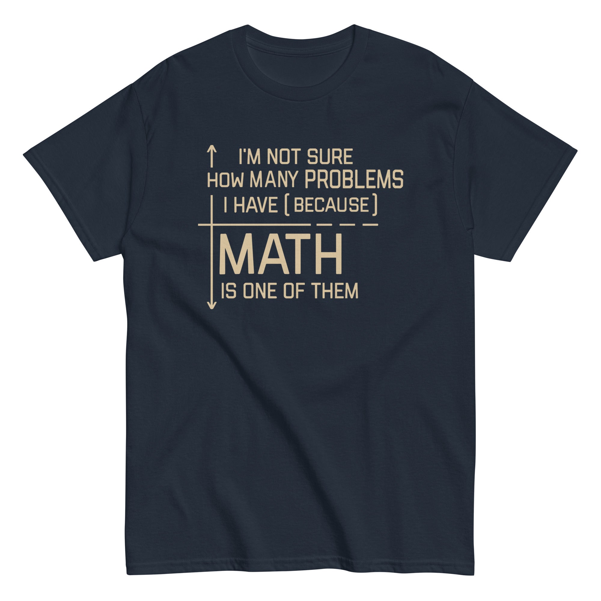 I'm Not Sure How Many Problems I Have Men's Classic Tee