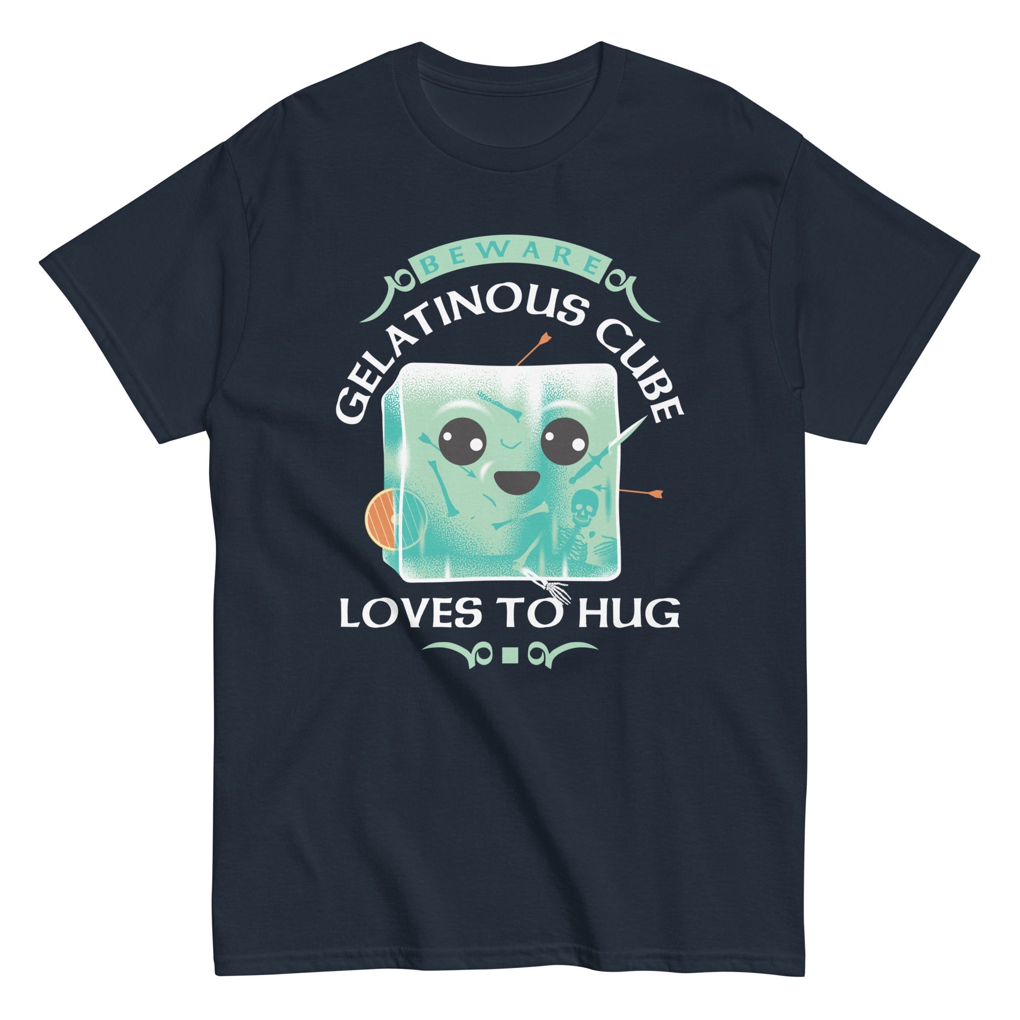 Gelatinous Cube Loves To Hug Men's Classic Tee