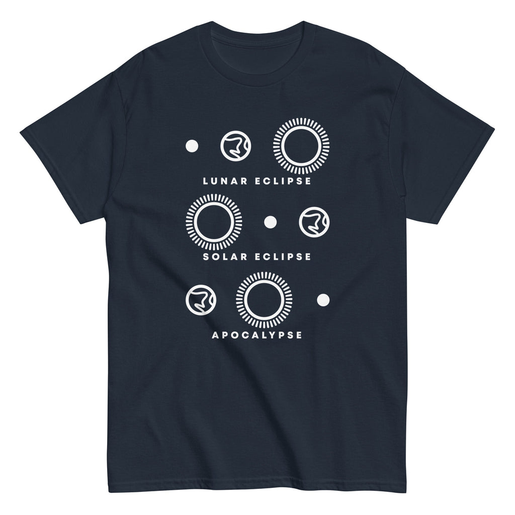 Lunar Eclipse Solar Eclipse Apocalypse Men's Classic Tee