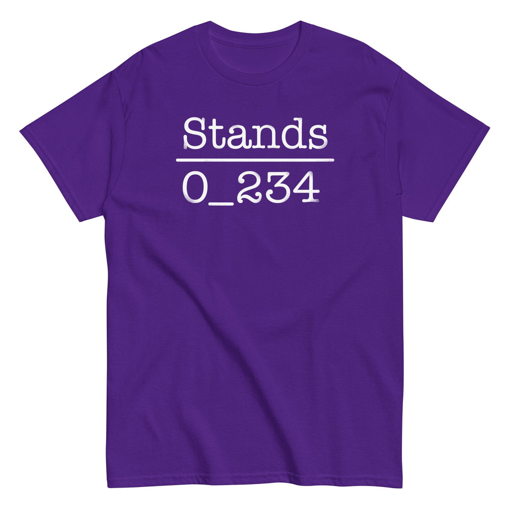 No 1 Under Stands Men's Classic Tee