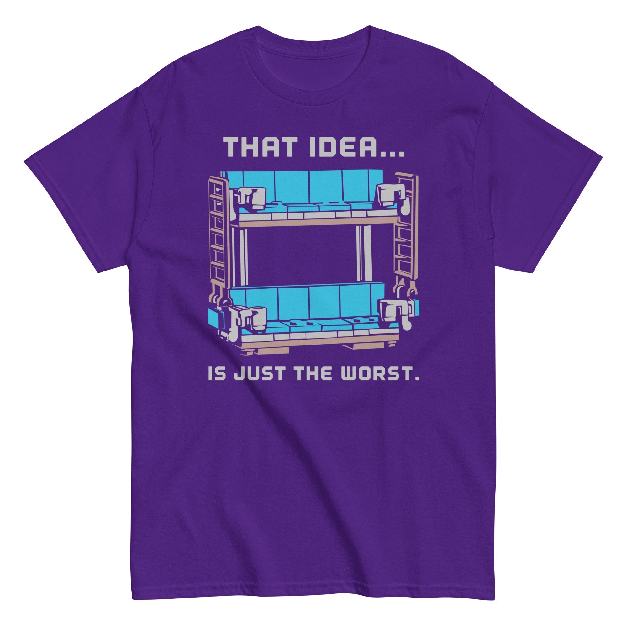 Double Decker Couch Men's Classic Tee