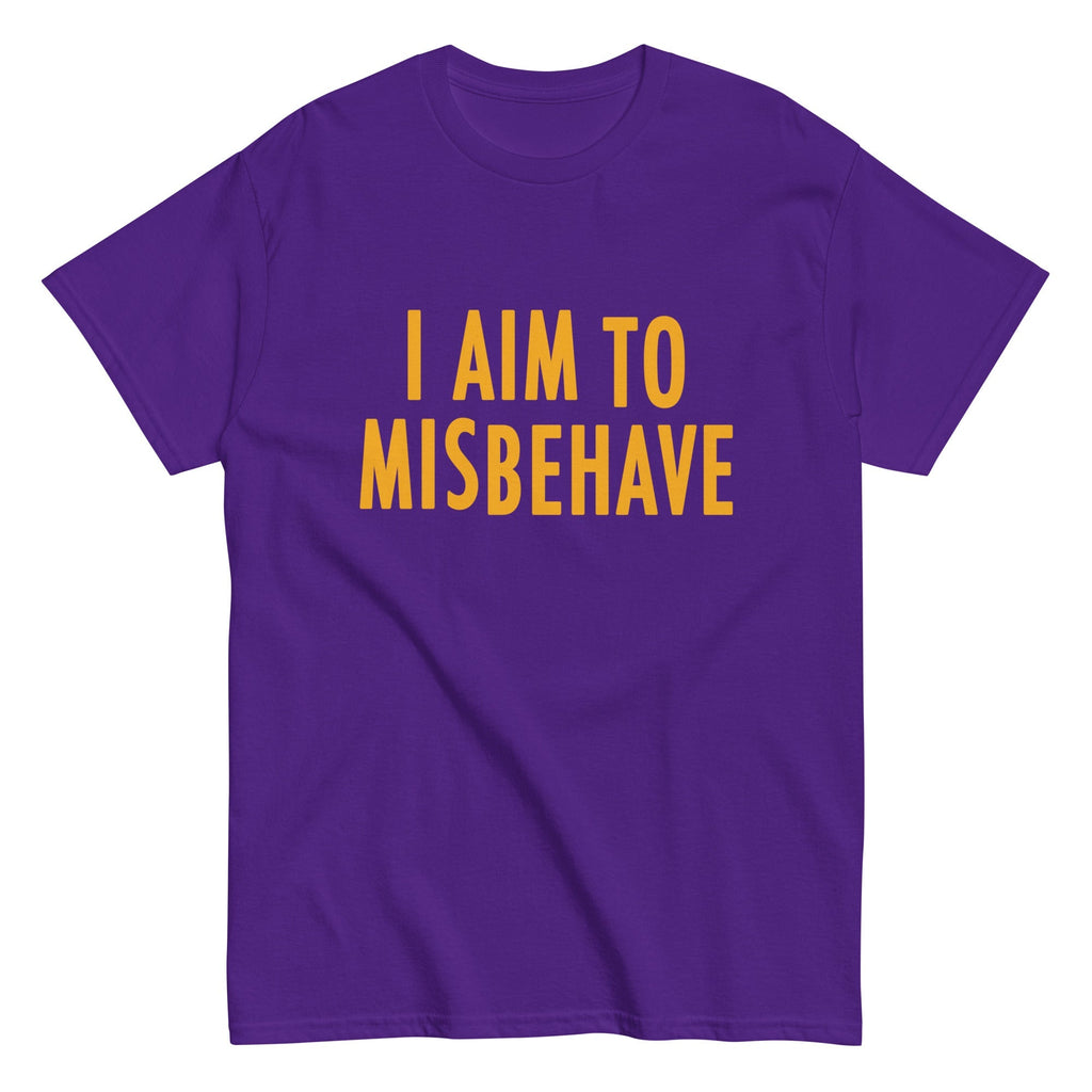 I Aim To Misbehave Men's Classic Tee