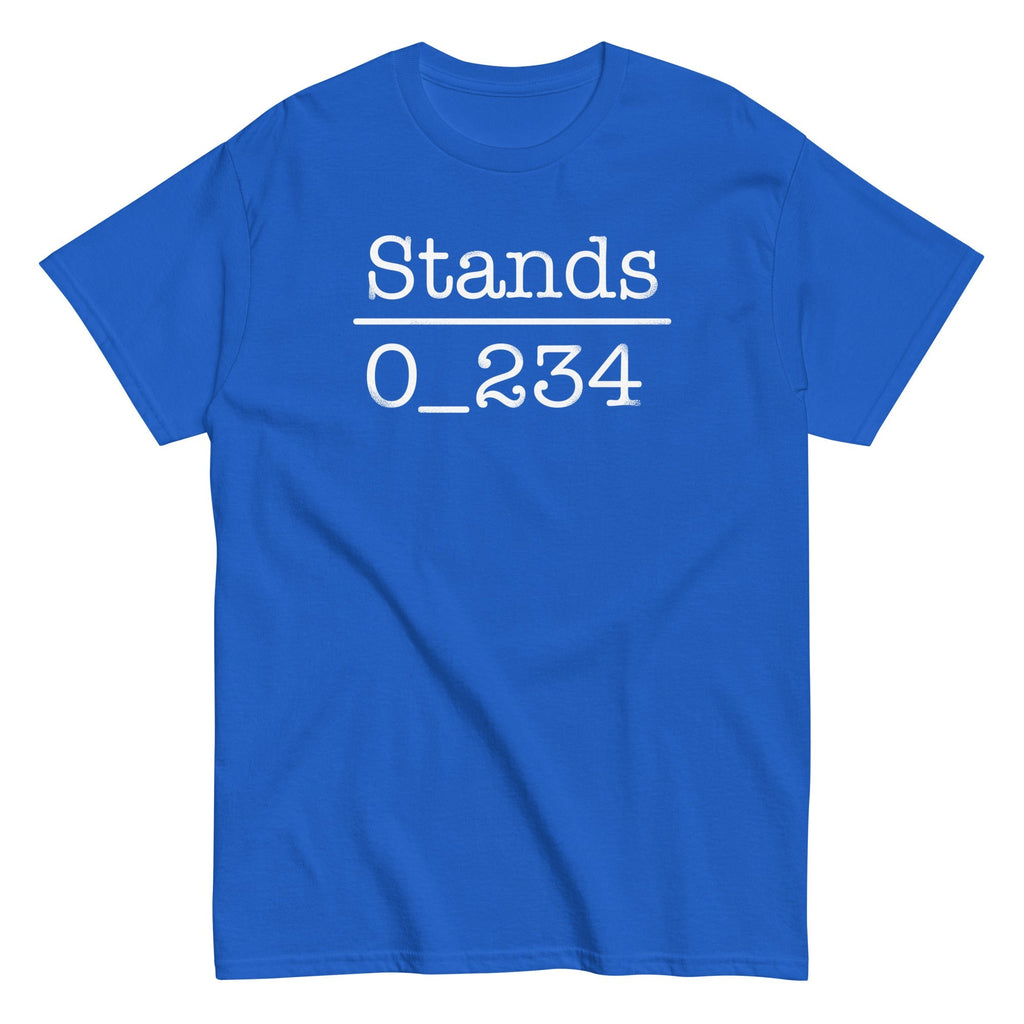 No 1 Under Stands Men's Classic Tee