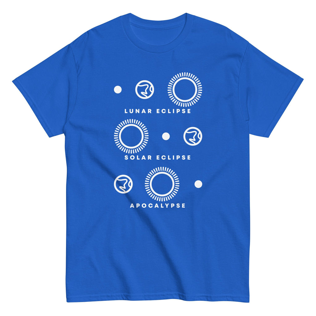 Lunar Eclipse Solar Eclipse Apocalypse Men's Classic Tee