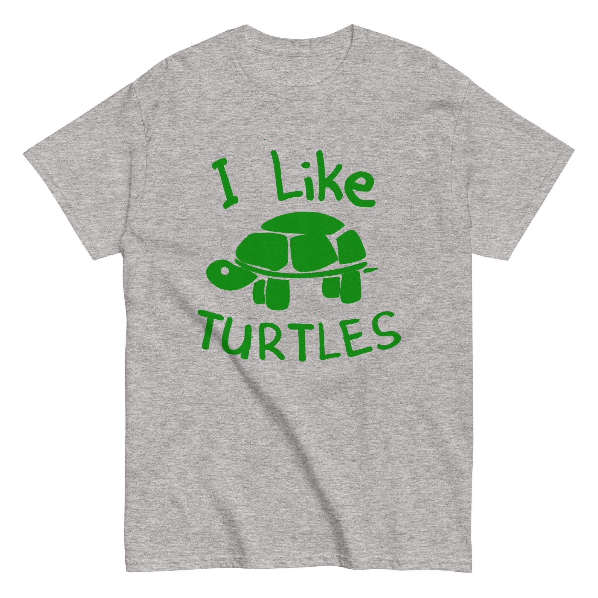 I Like Turtles Men's Classic Tee