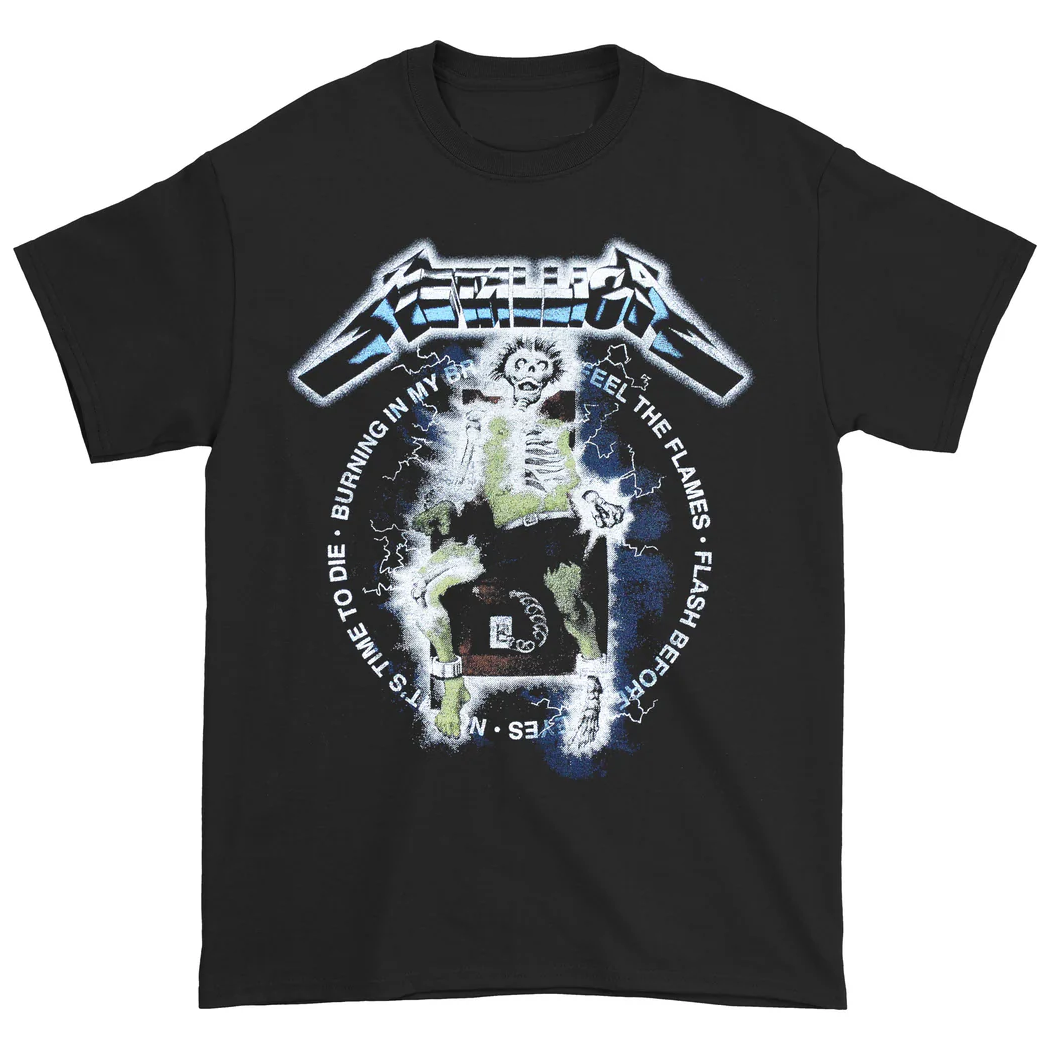 Metallica Electric Chair Vintage T-Shirt