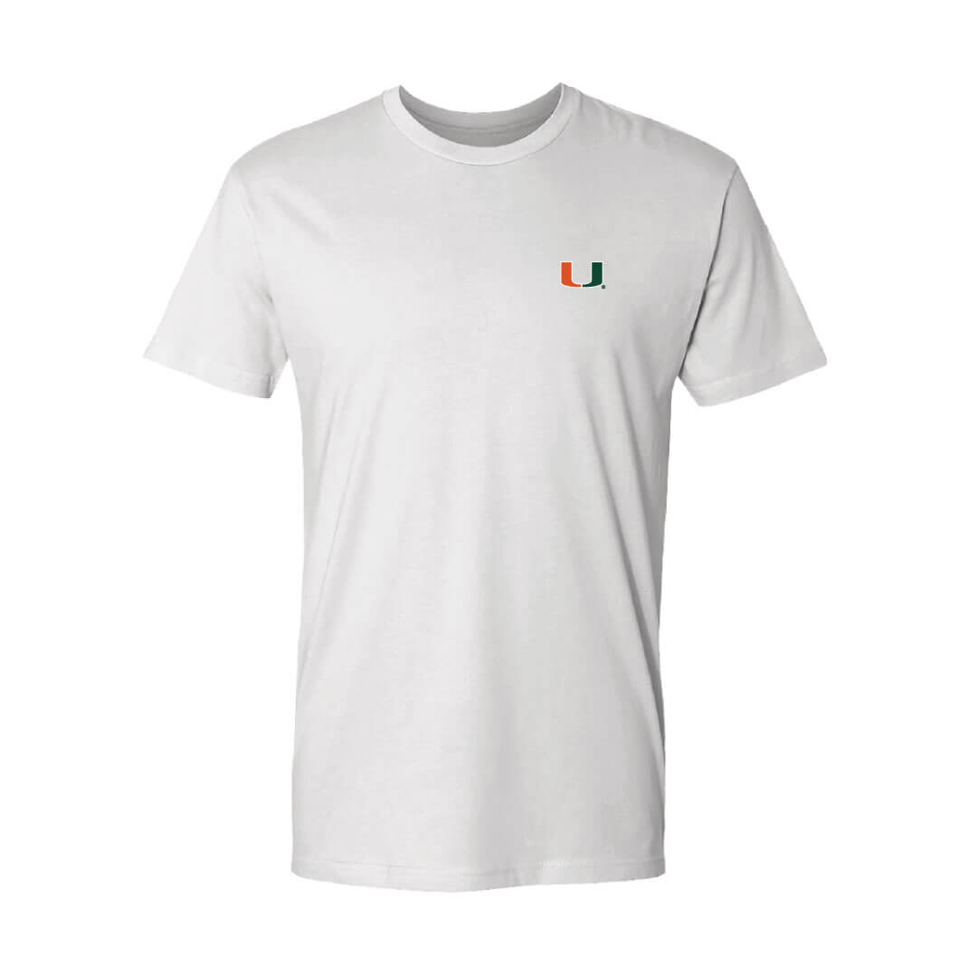 Miami Hurricanes Vintage Flags Tee